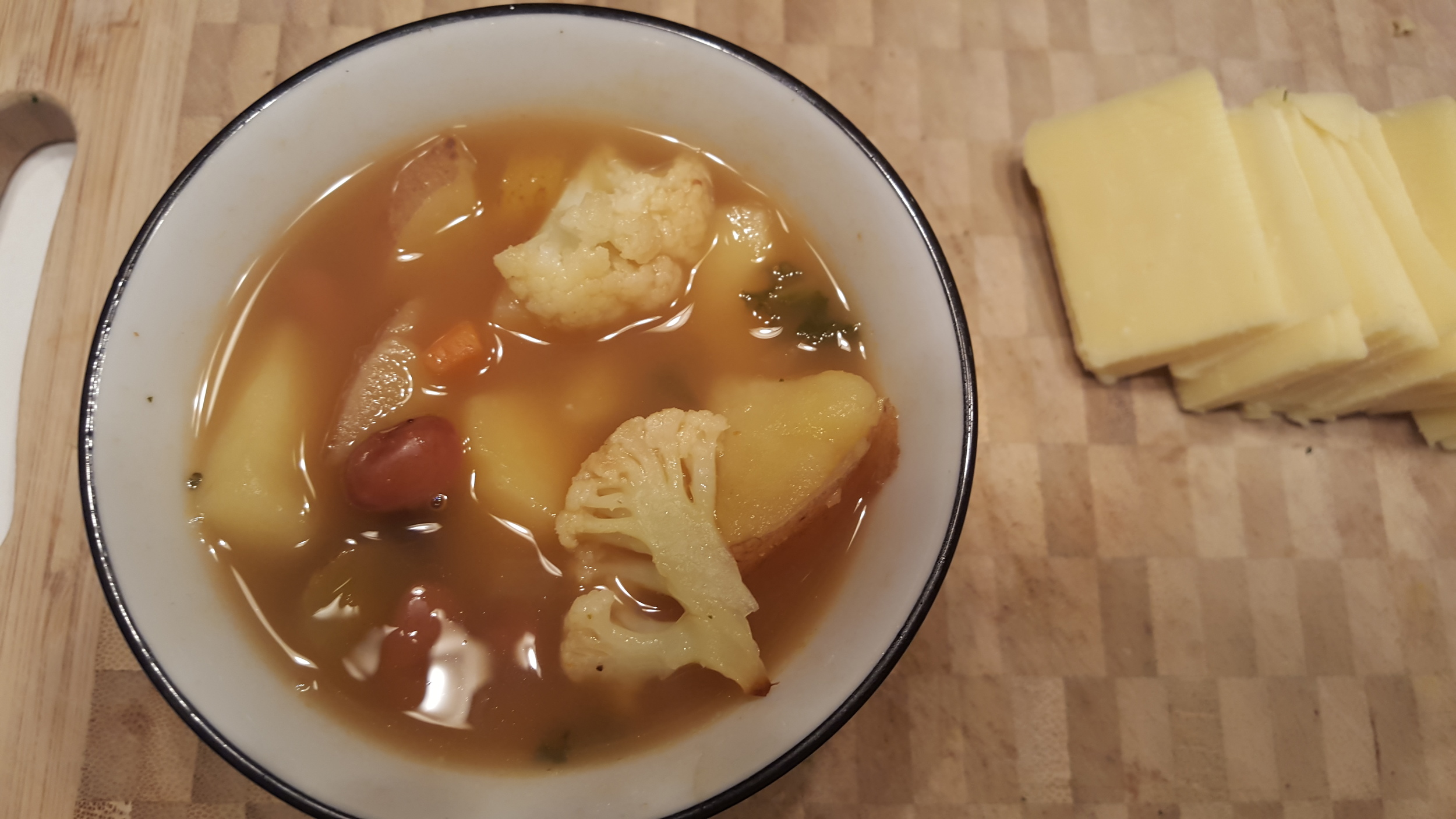 Veggie & Bean 'Kitchen Sink' Soup
