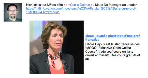 Ecouter le reportage dans le JT de 19h45 du 18 Avril 2016 sur M6