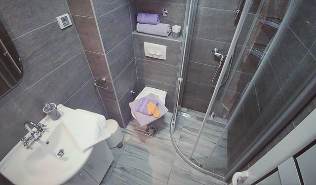 50 shades of grey 😁 #villapm #villapmcom #apartmentsforrent #accomodationinkotor #kotorbay #adriaticcoast #lovefromdobrota #gomontenegro #insta_montenegro #airbnbreview #guestreviewreward #guestsloveus #airbnb #bookingcom #montenegrovibes #ig_photo #travelholic #bathroom #shower #beautifulhotels @airbnbmontenegro @bookingcom