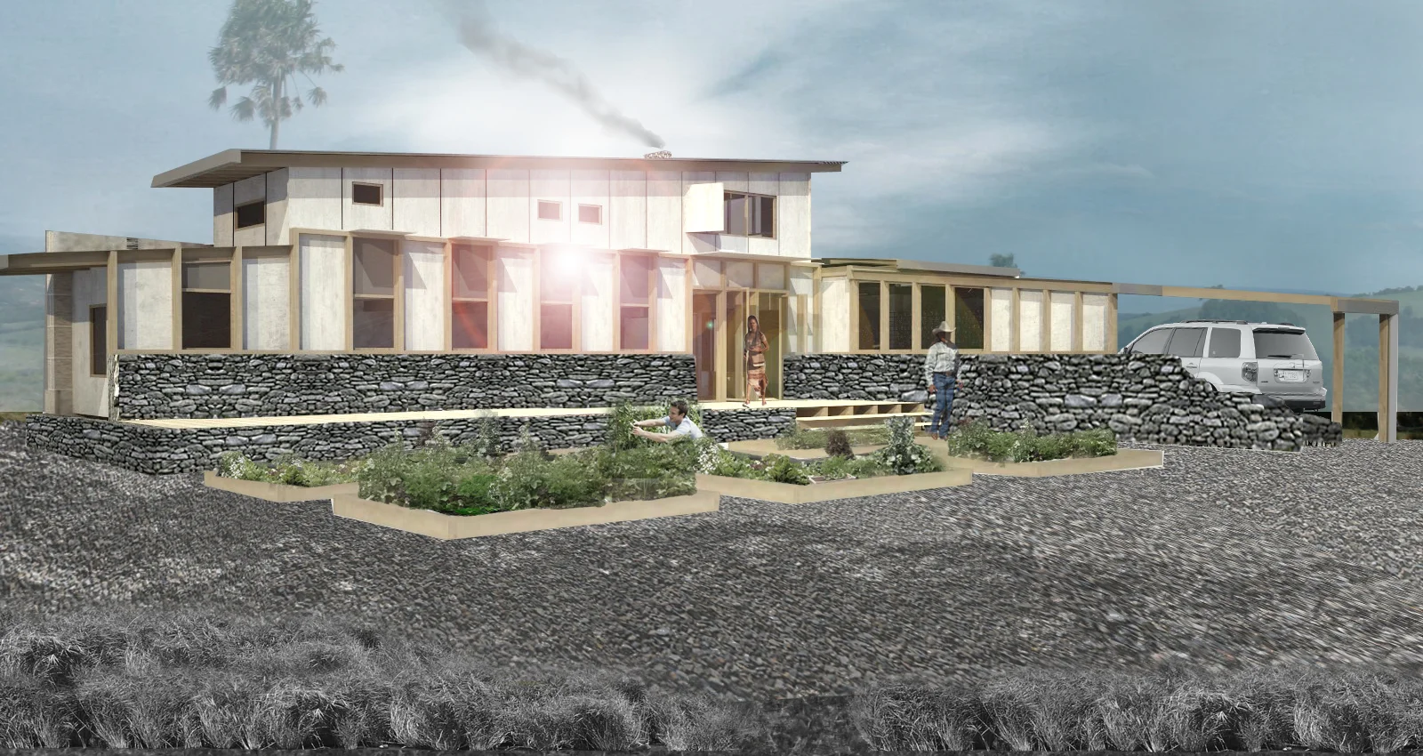 Northern Courtyard