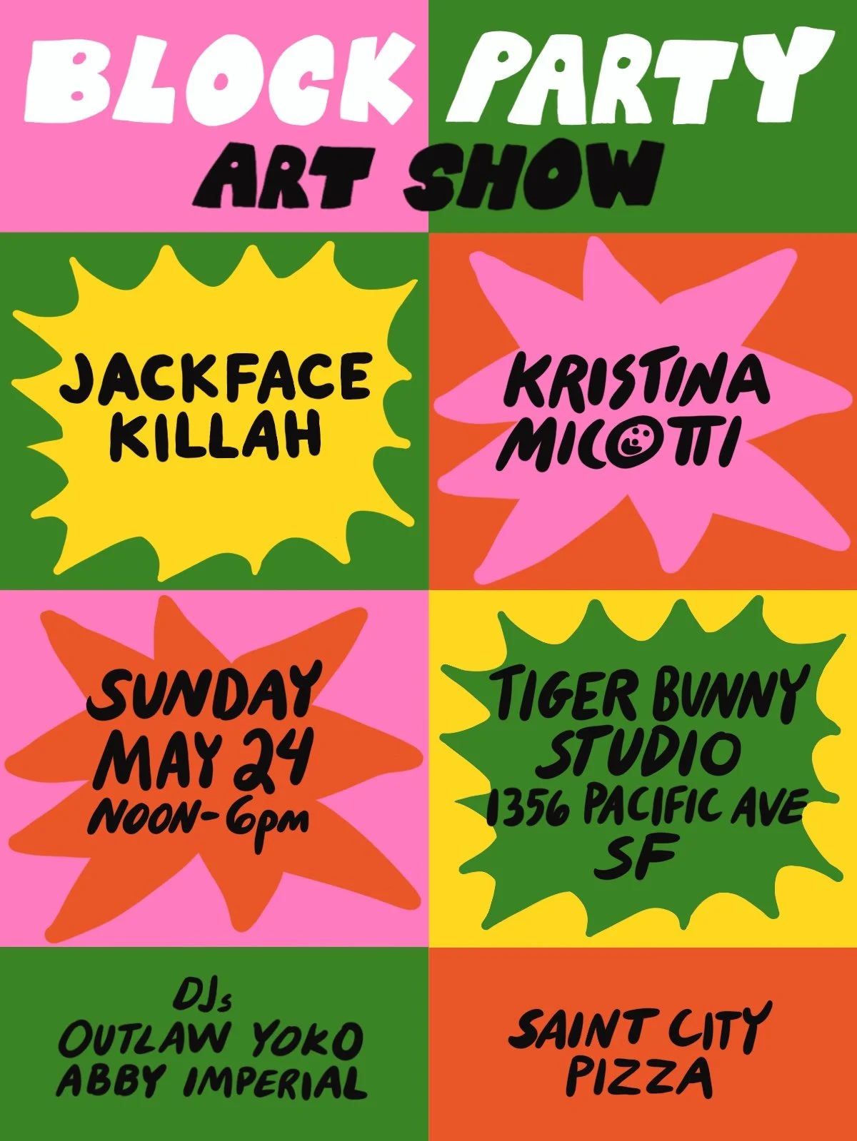 Block Party Art Show w/ Kristina Micotti