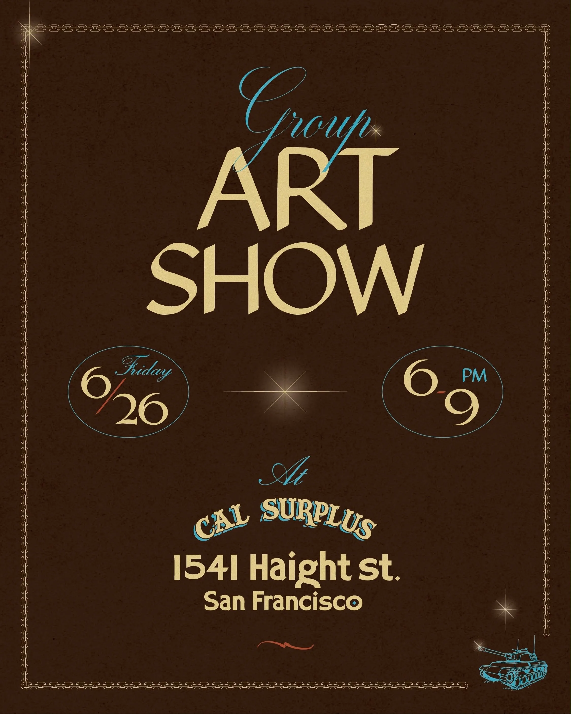 Cal Surplus group show