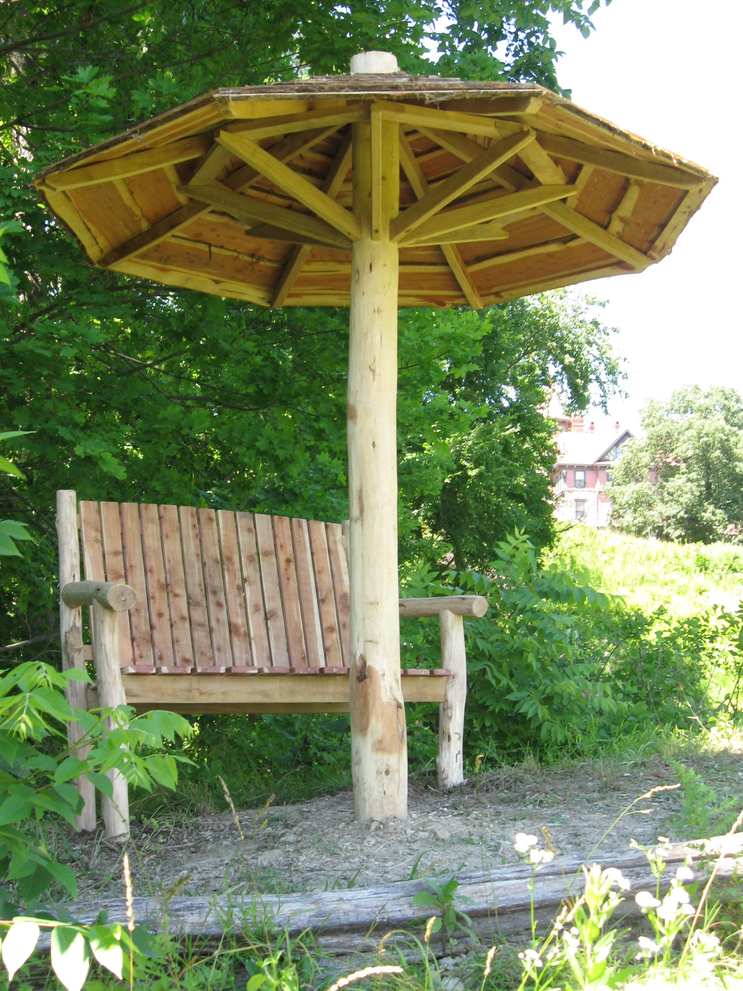  The&nbsp;reincarnation in black locust and red cedar. 