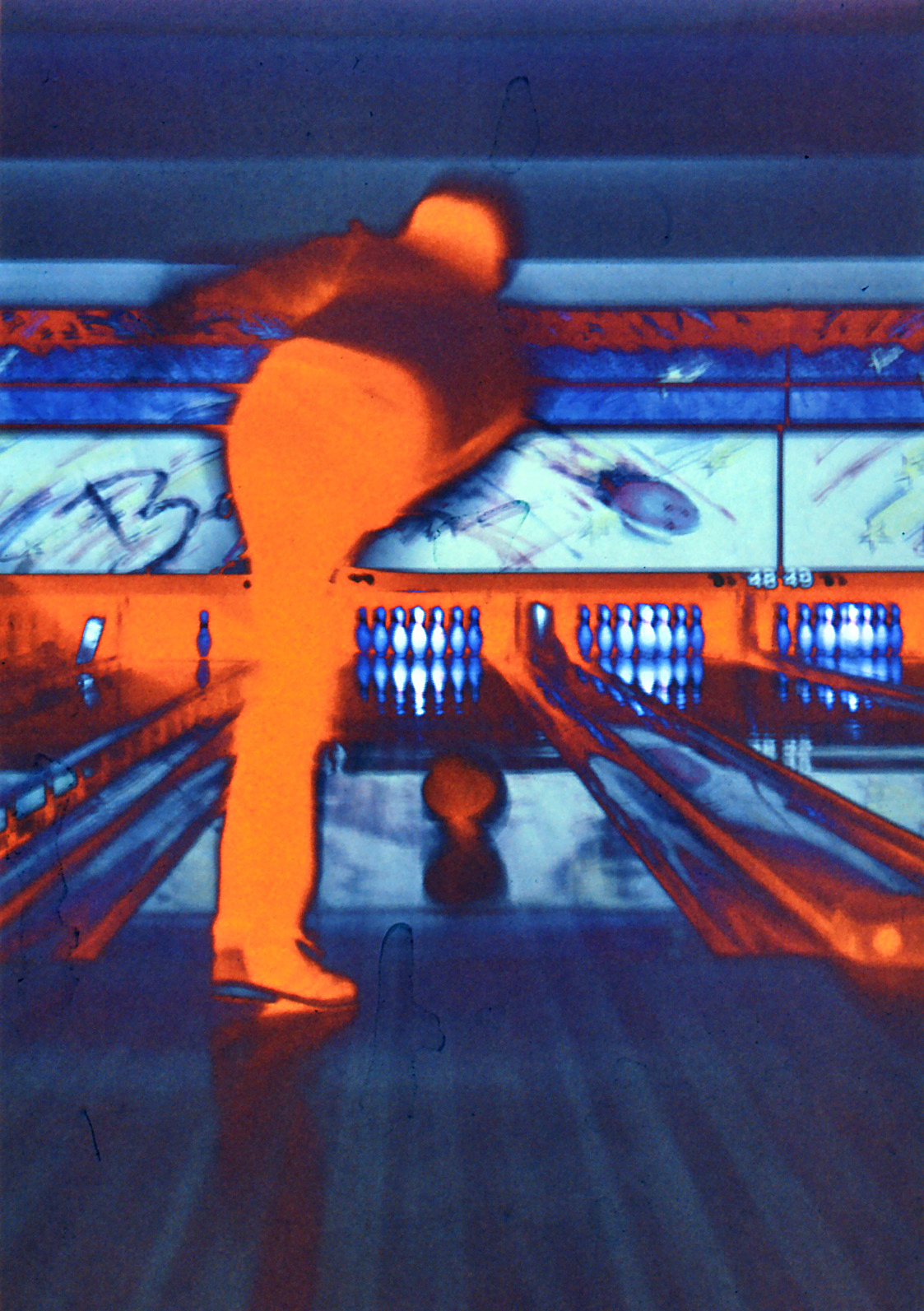  color film exposure (e-6 cross processed) 