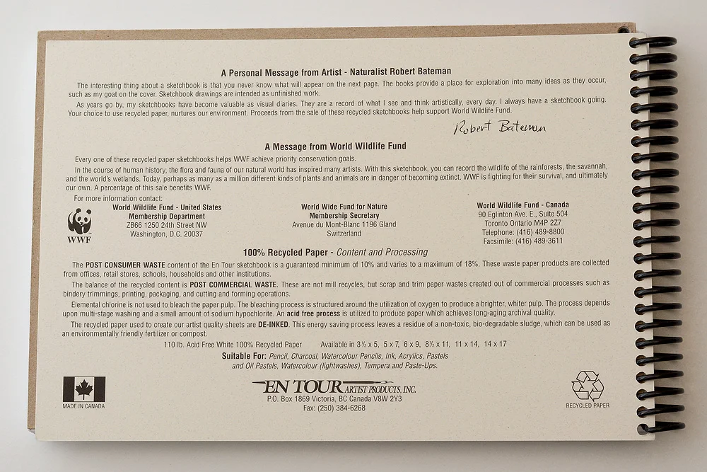 Robert Bateman Sketchbook Review — Alan Li