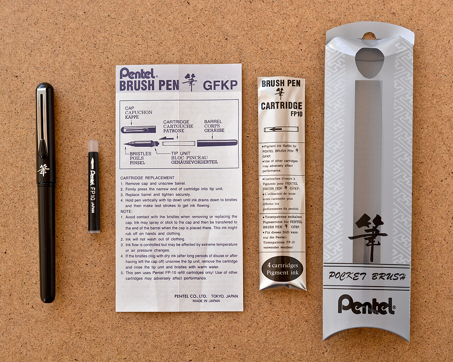 Pentel Pocket Brush Review — Alan Li