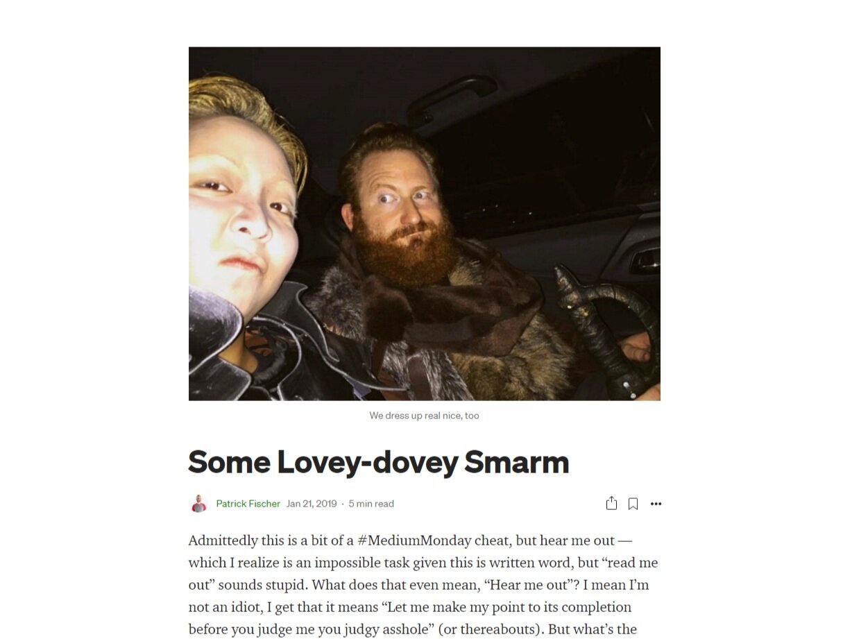 Some Lovey-dovey Smarm
