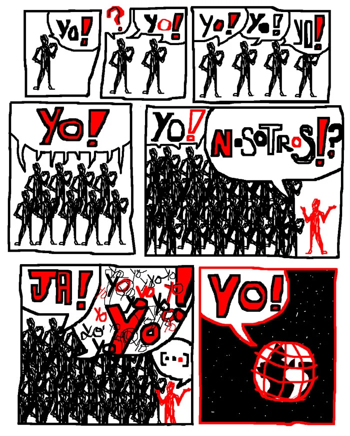 Me! Us? HAHA! ME!