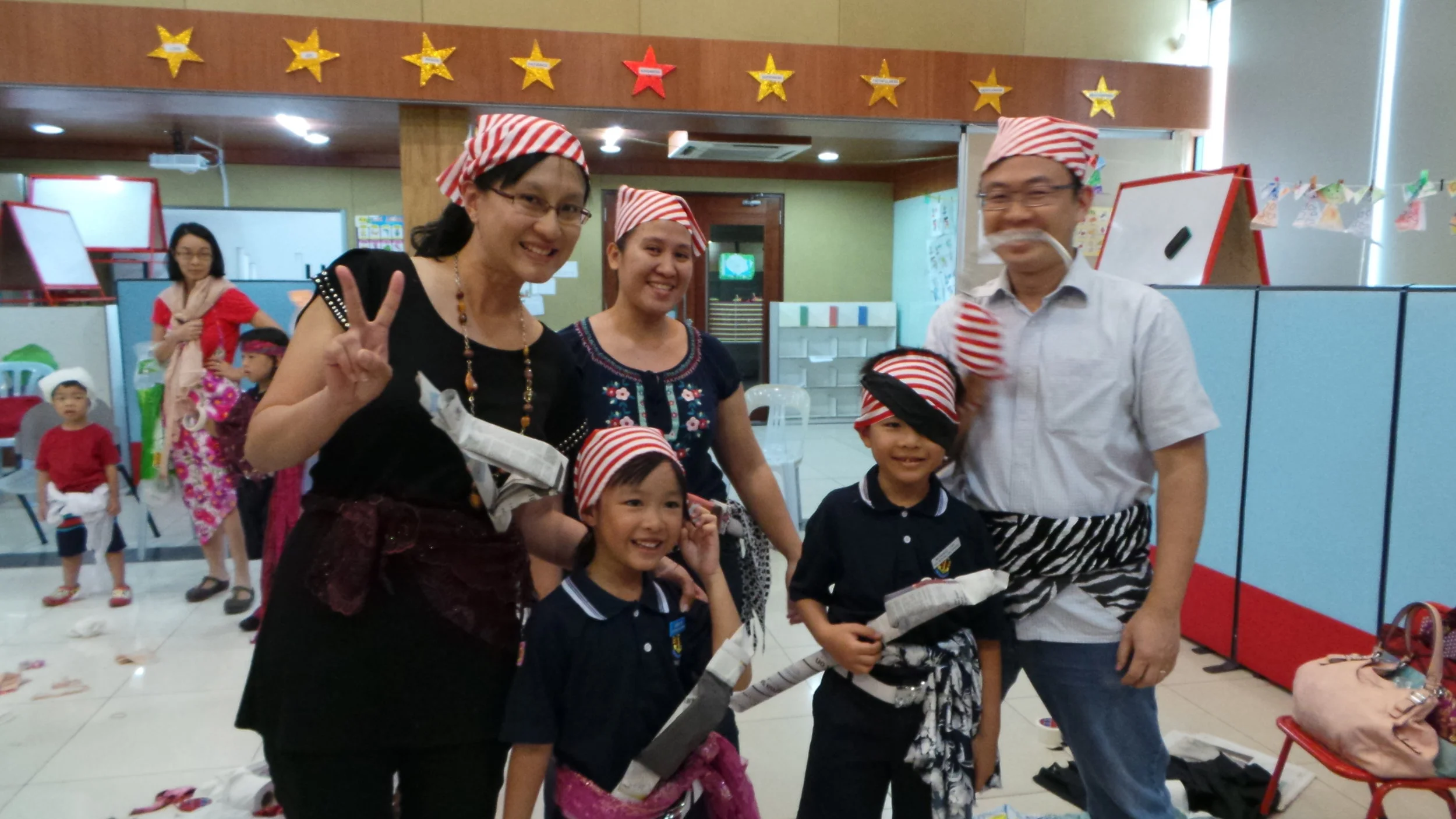 The cutest pirate family