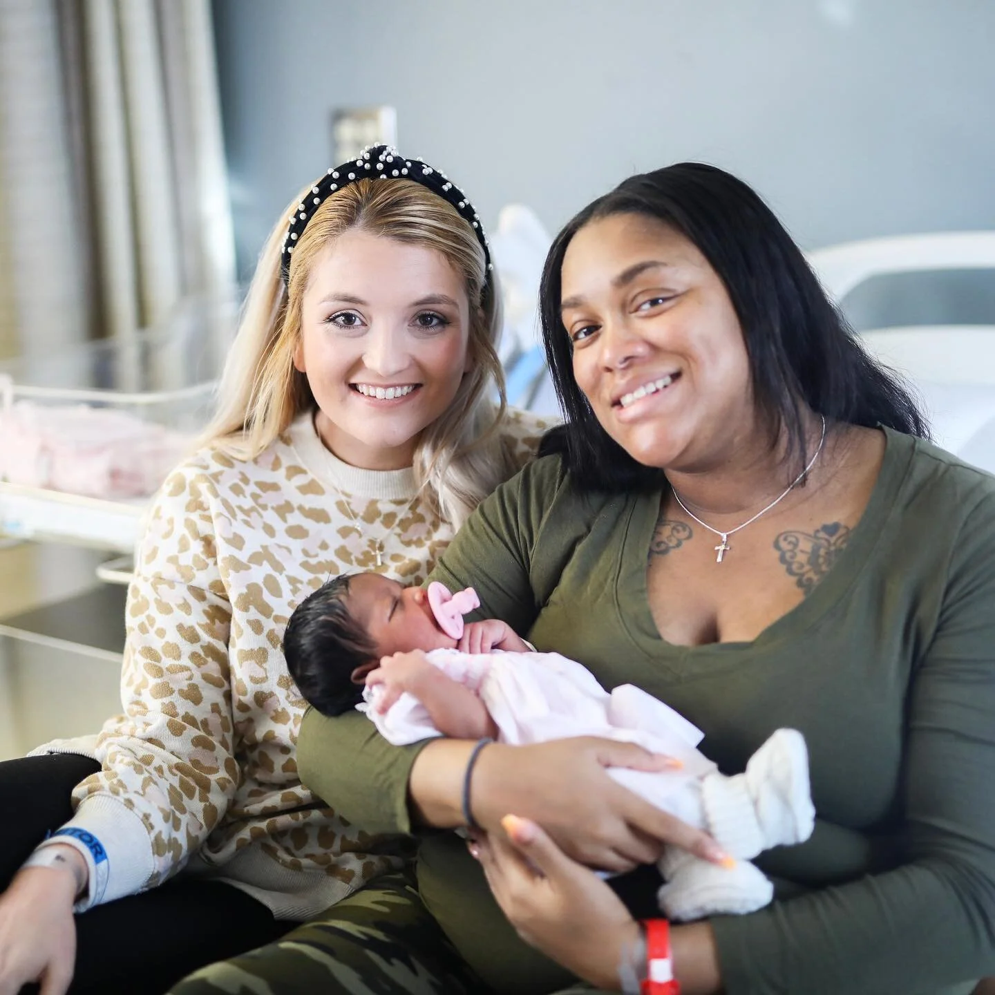 I&rsquo;ll forever share this weekend with a woman who chose me to share her daughter.
✨
Today is known as #birthmothersday in the adoption community, but the title &ldquo;birth mom&rdquo; to me just feels strange, almost implying that the mothering 