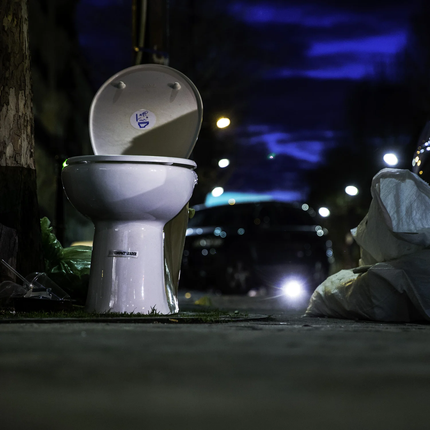 Garbage in Paris