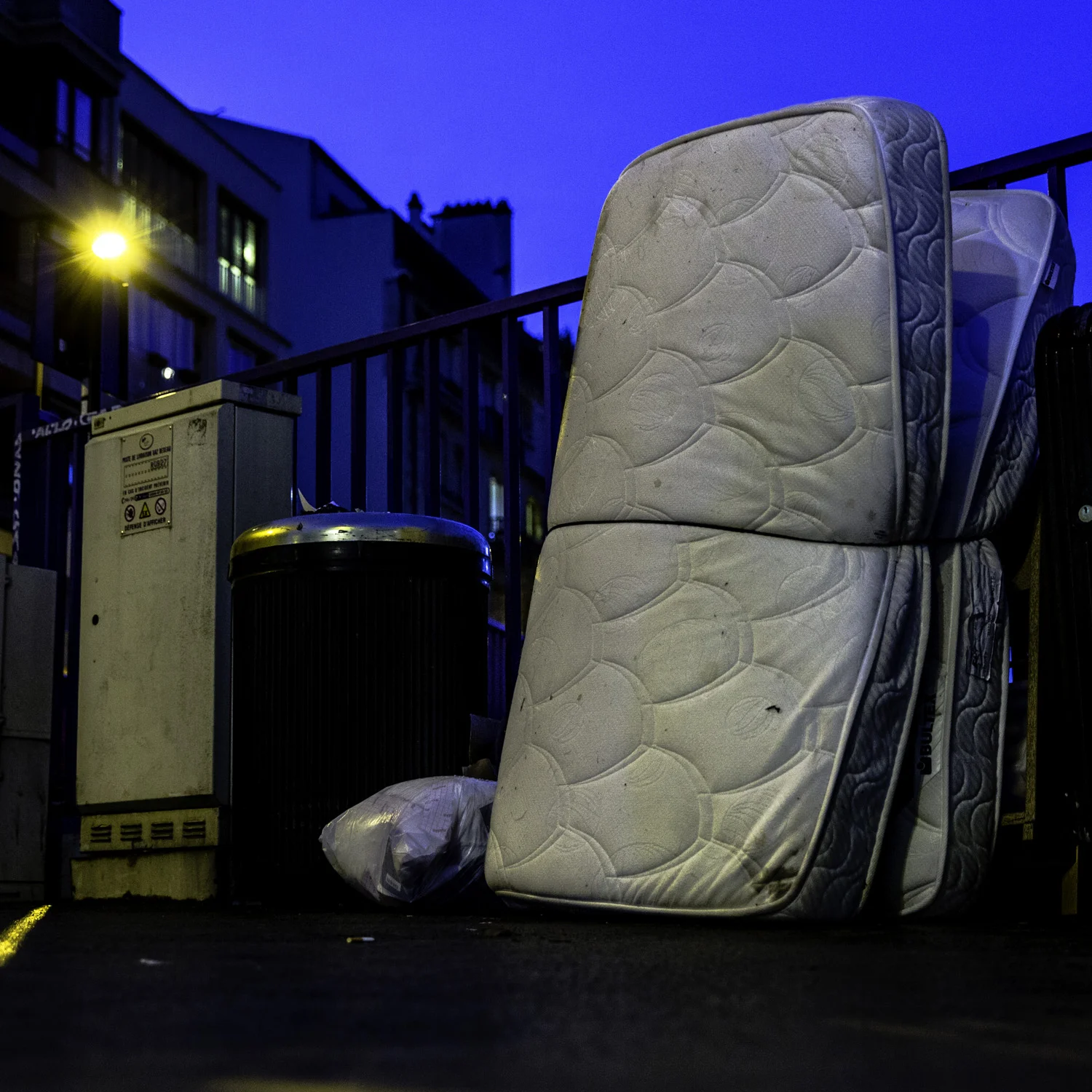 Garbage in Paris