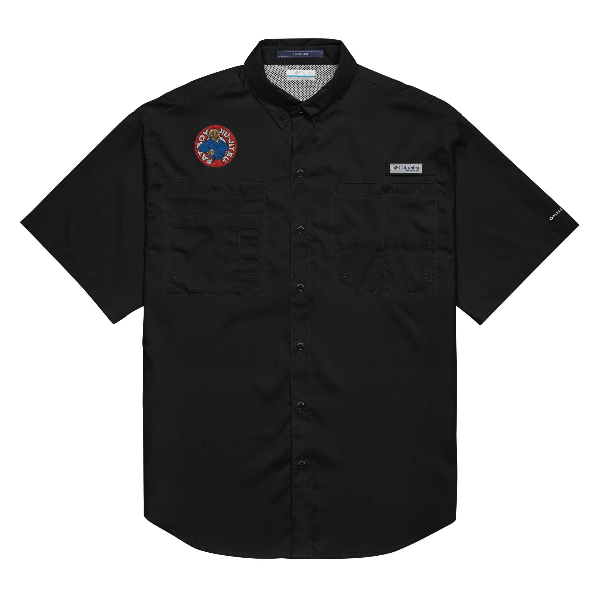 mens-columbia-short-sleeve-button-shirt-black-front-6ab13153ae567.jpg