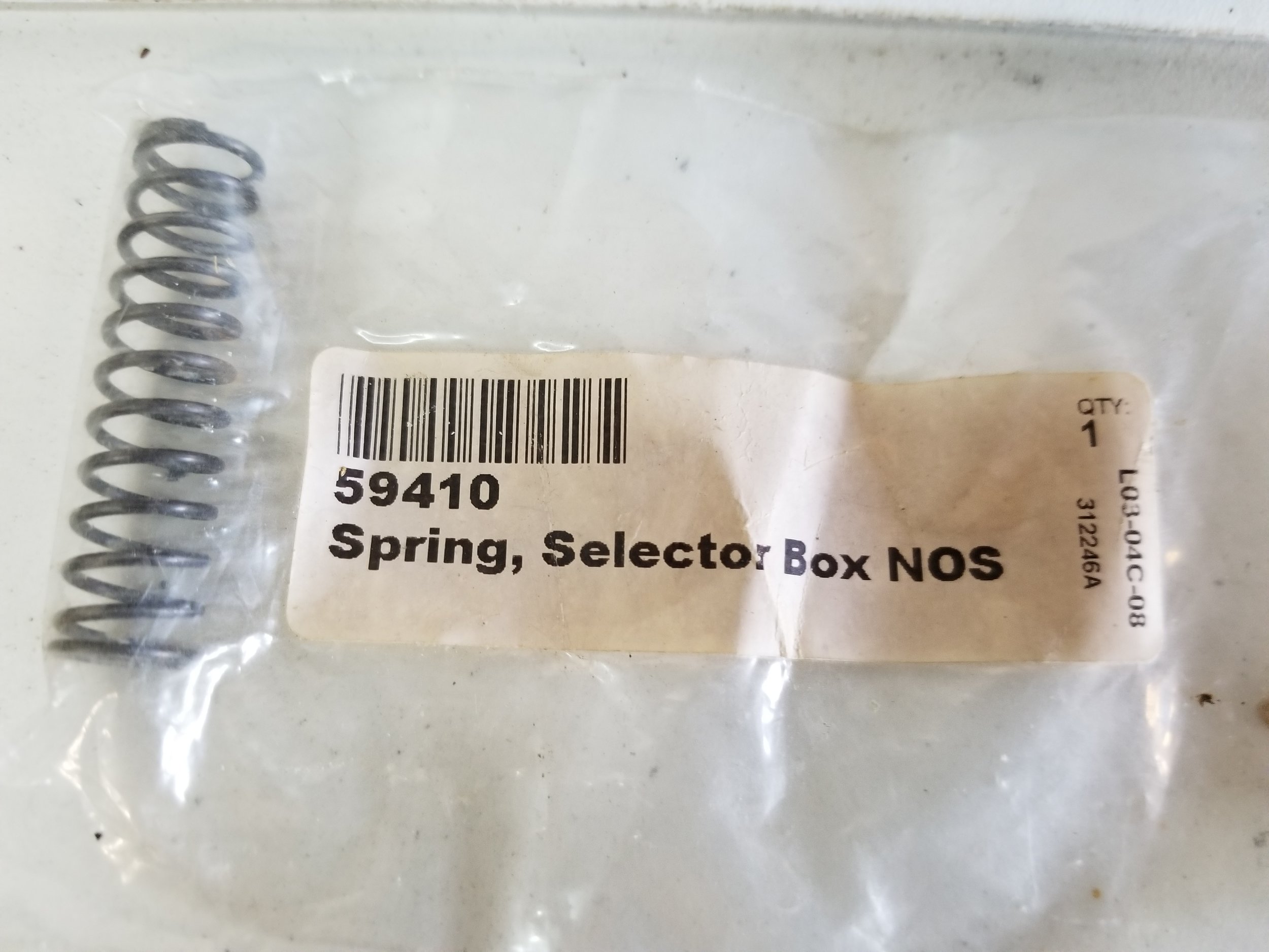 59410 vespa Spring Selector Box
