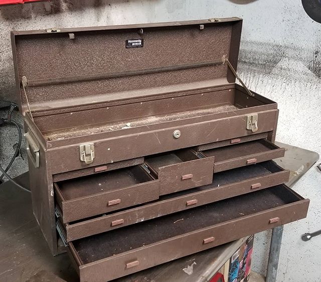 Picked up another great  #kennedytoolbox yesterday. Why buy new when theres great tools out there someone's not using. 
#kylesscootershop 
#machinestlife