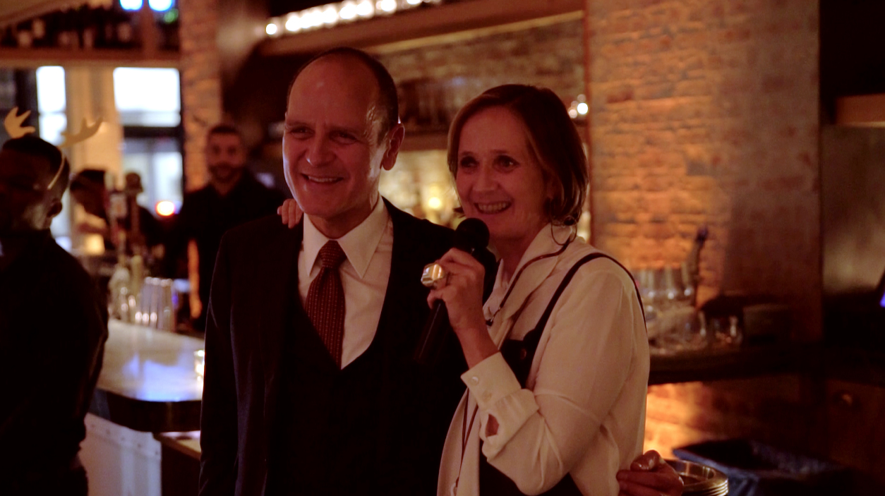 Robert Chavez, Hermès of Paris US CEO, and Pascal Mussard, Hermès Artistic Director