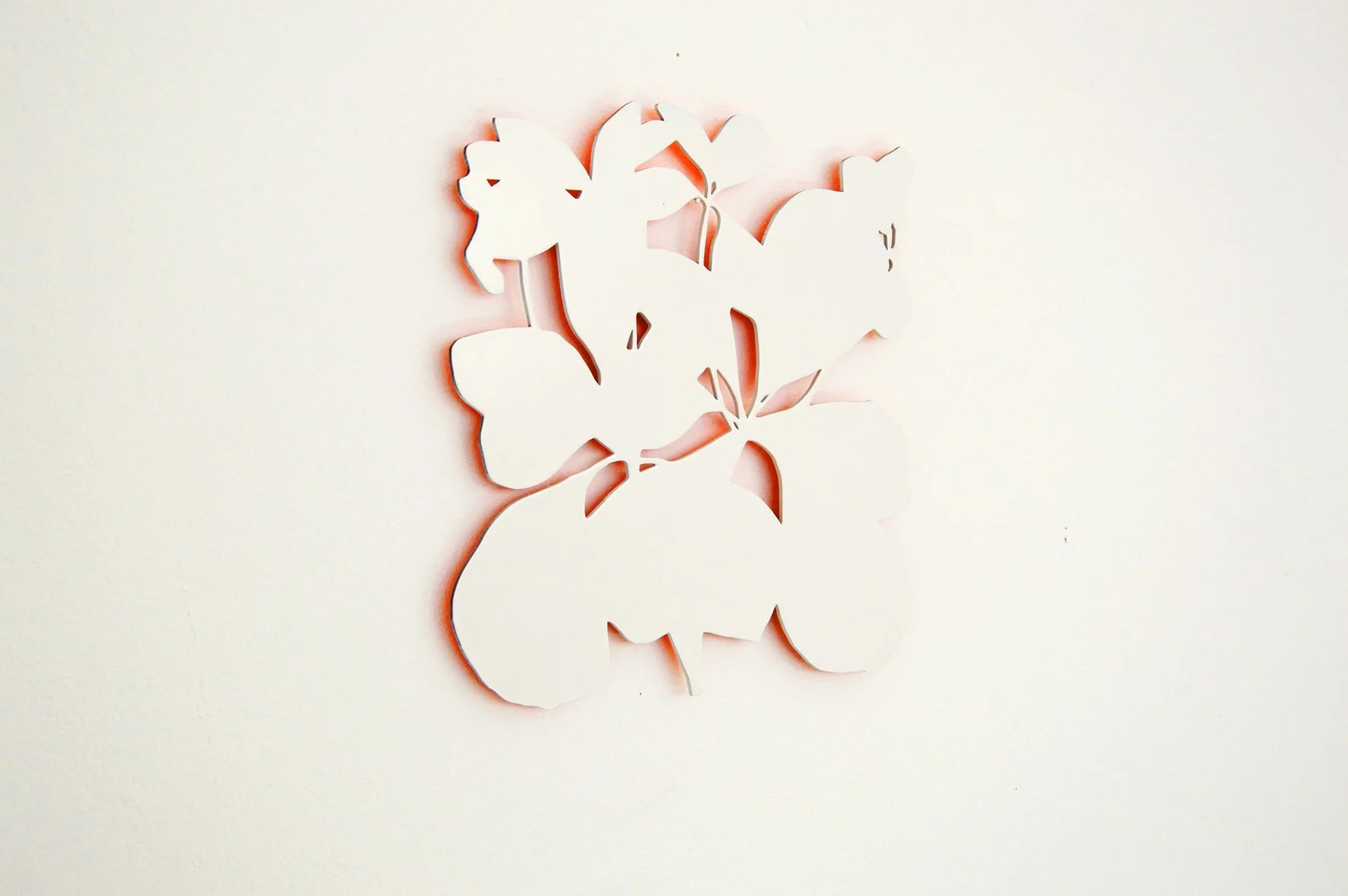 Glowing plant - creme_neonorange