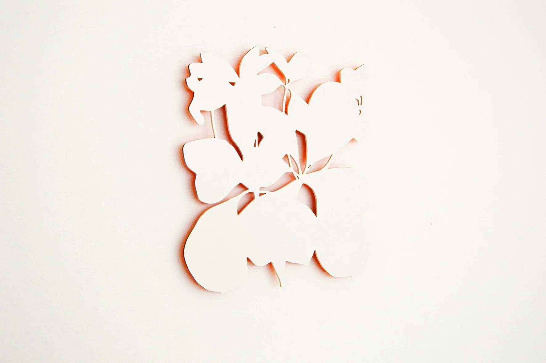 Glowing plant - creme_neonorange - 2