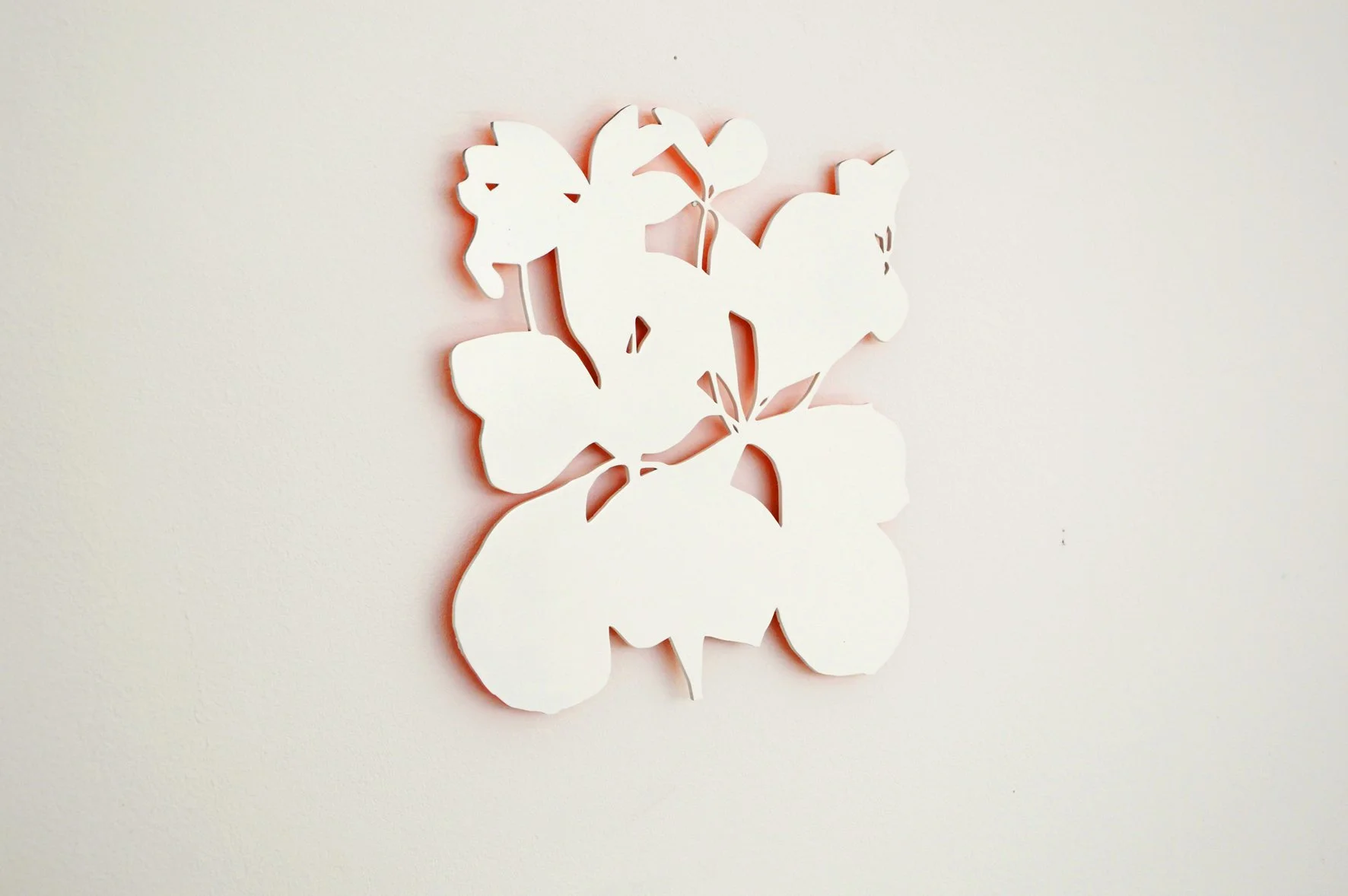 Glowing plant - white_neonorange