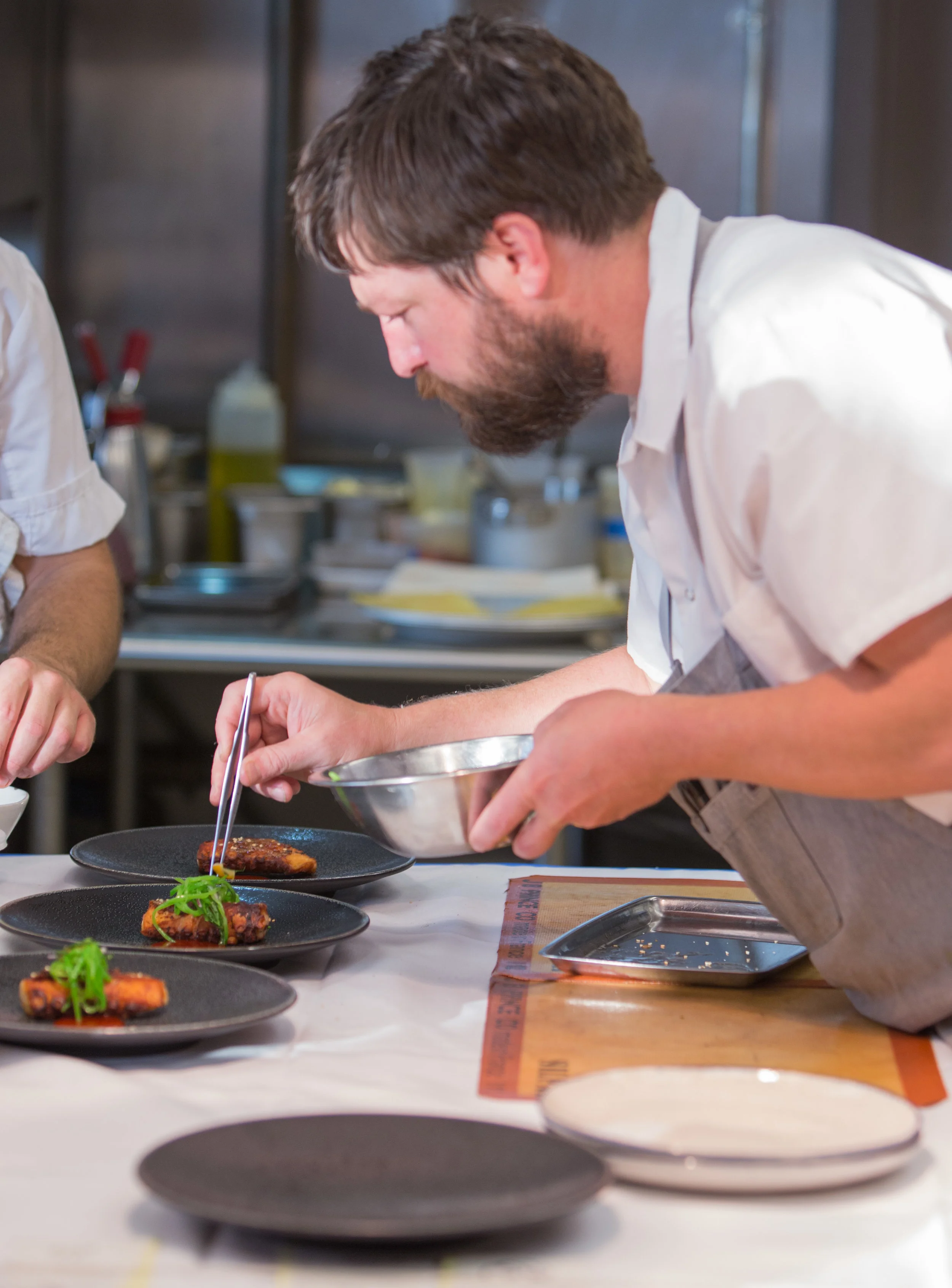 Executive Chef and Owner Taylor Hall