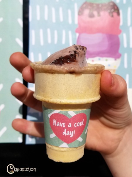 The cutest lil ice cream cone you ever did see! 🍦 Did you know