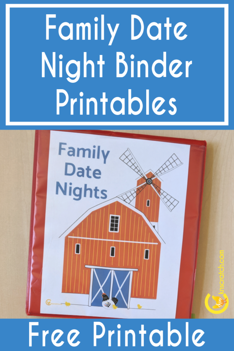 Family Date Night Binder Printables — Chicken Scratch N Sniff