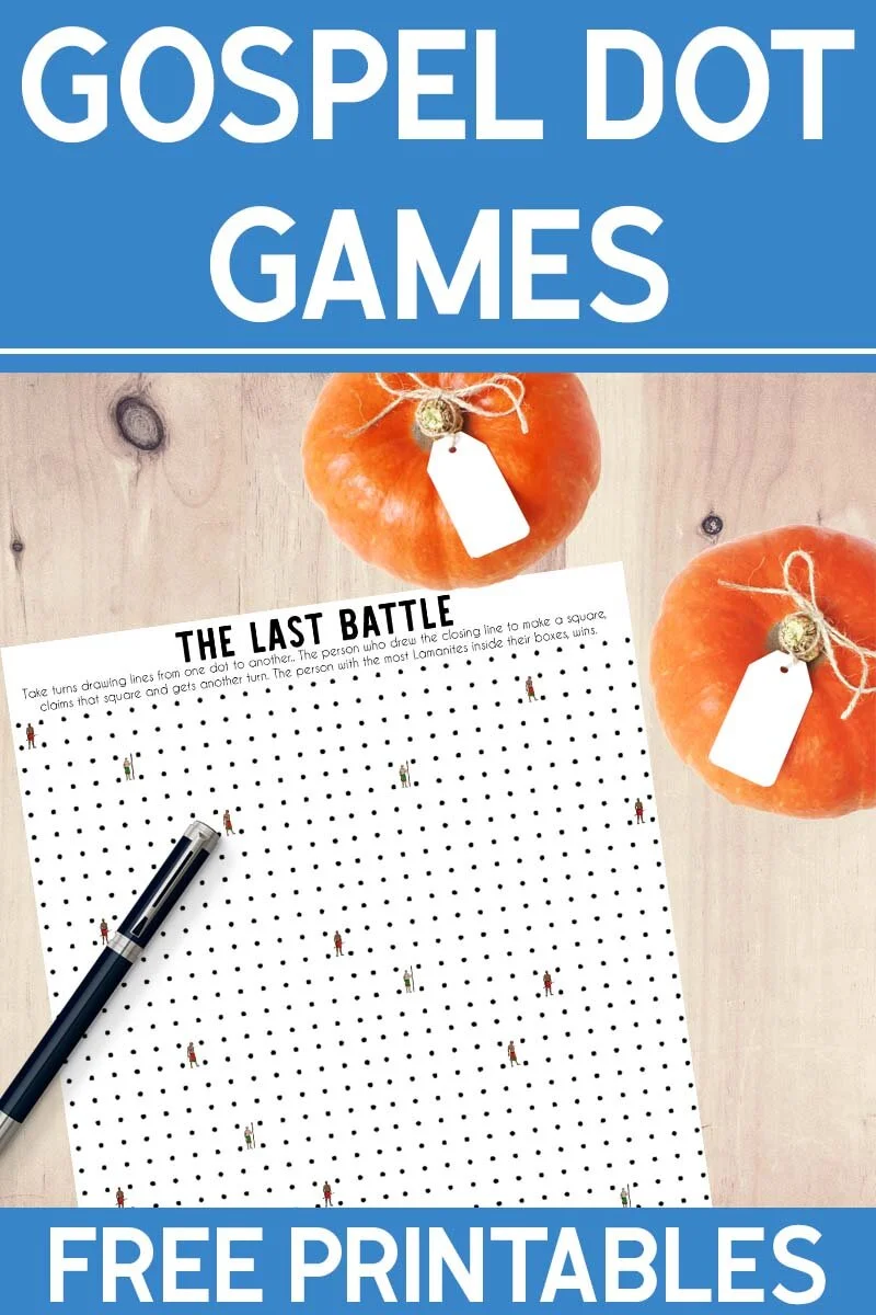 Learn Gospel Lessons as You Play the Dot Game