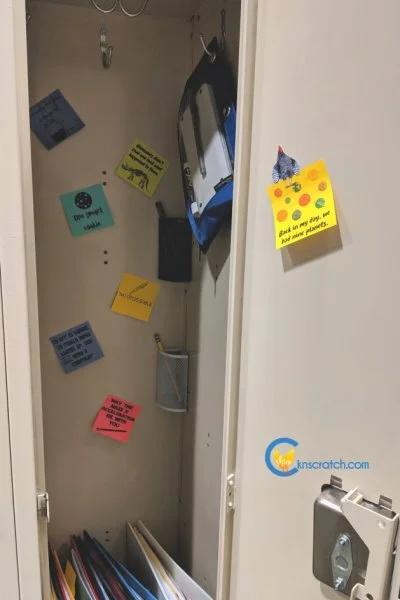 Back to School Sticky Notes — Chicken Scratch N Sniff