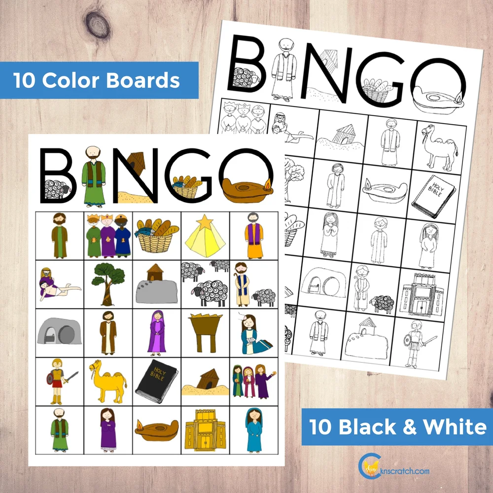 Book of Mormon Bingo (Instant Download) — Chicken Scratch N Sniff