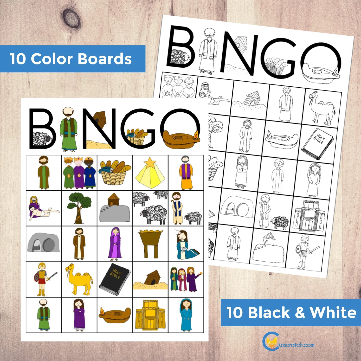 Book of Mormon Bingo (Instant Download) — Chicken Scratch N Sniff