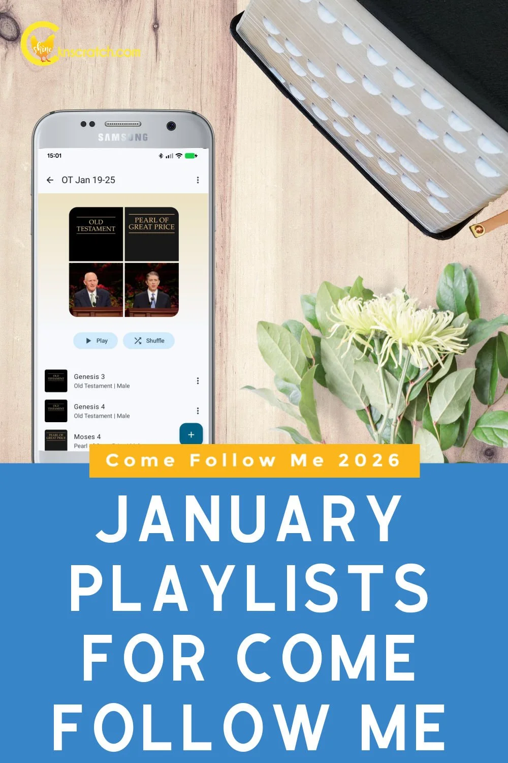 Reading Playlists for January 2026 Come Follow Me