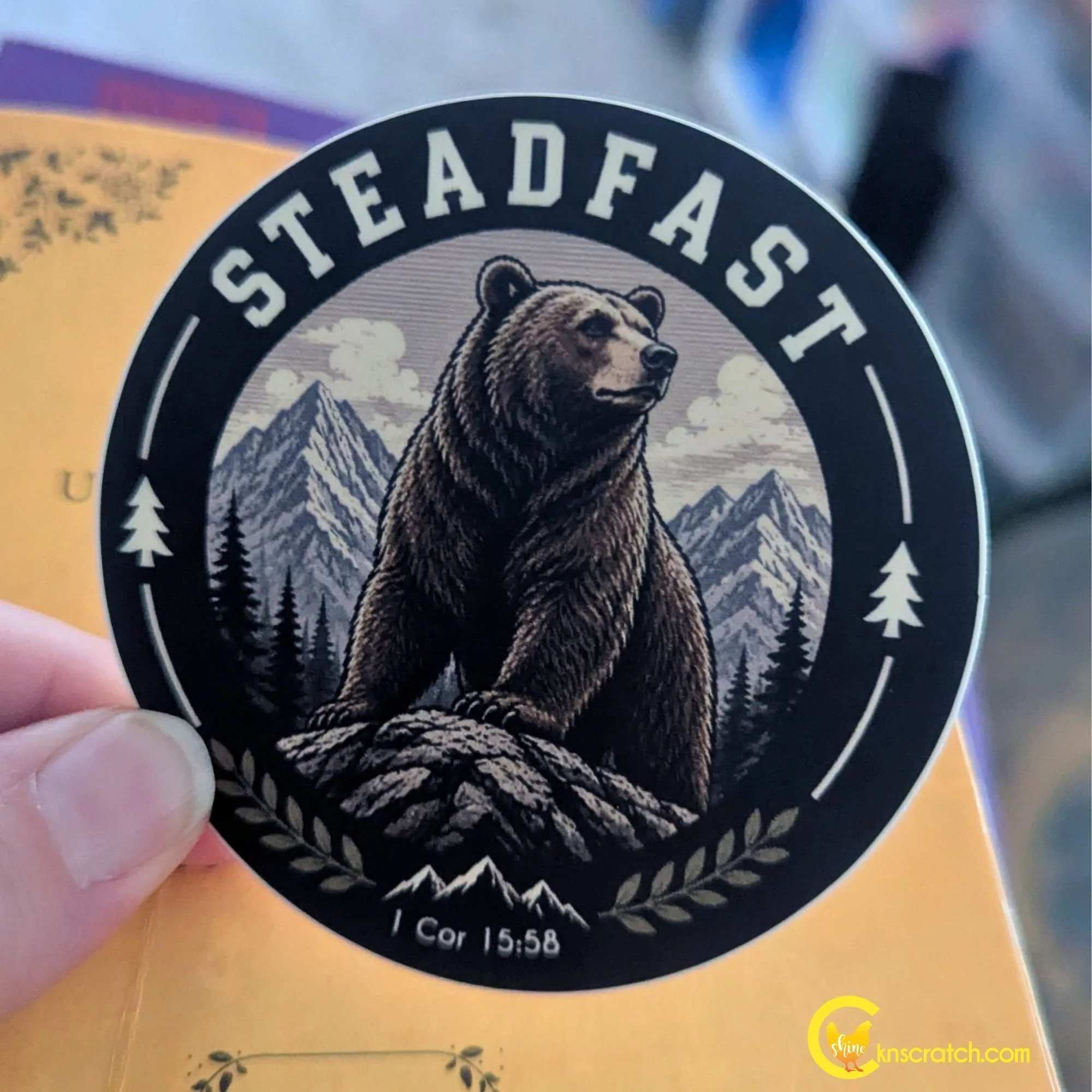 Steadfast bear gospel sticker.jpg