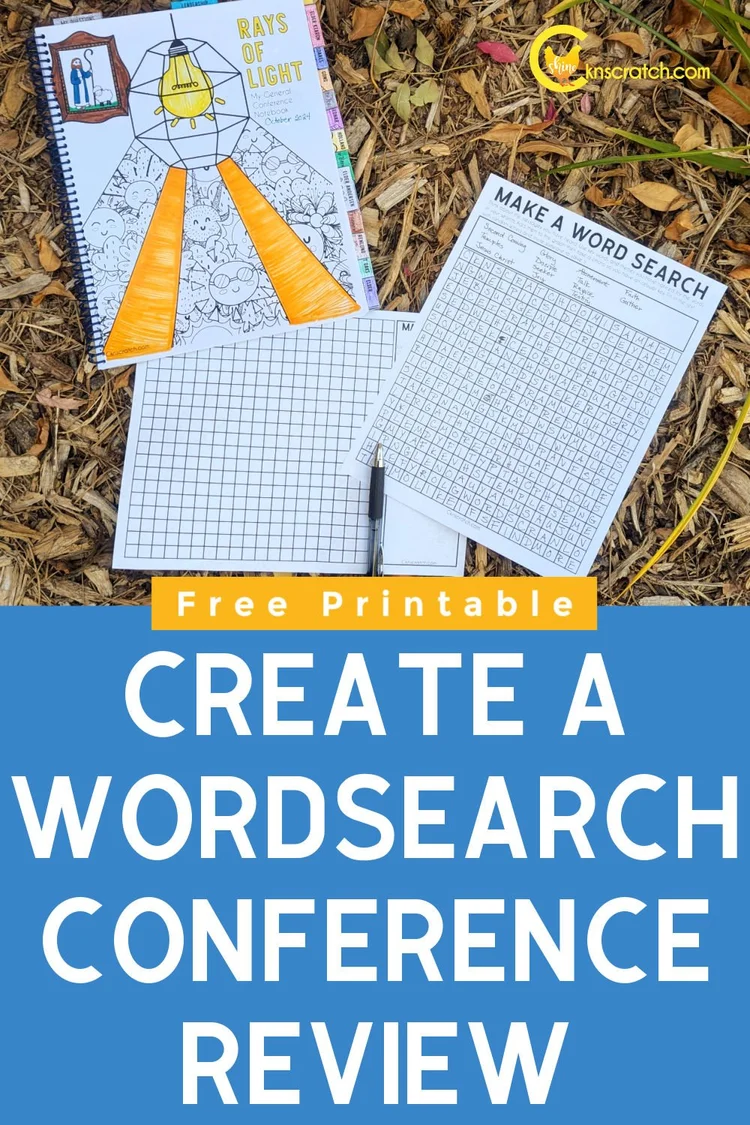 Make a Wordsearch: General Conference Review Activity — Chicken Scratch ...