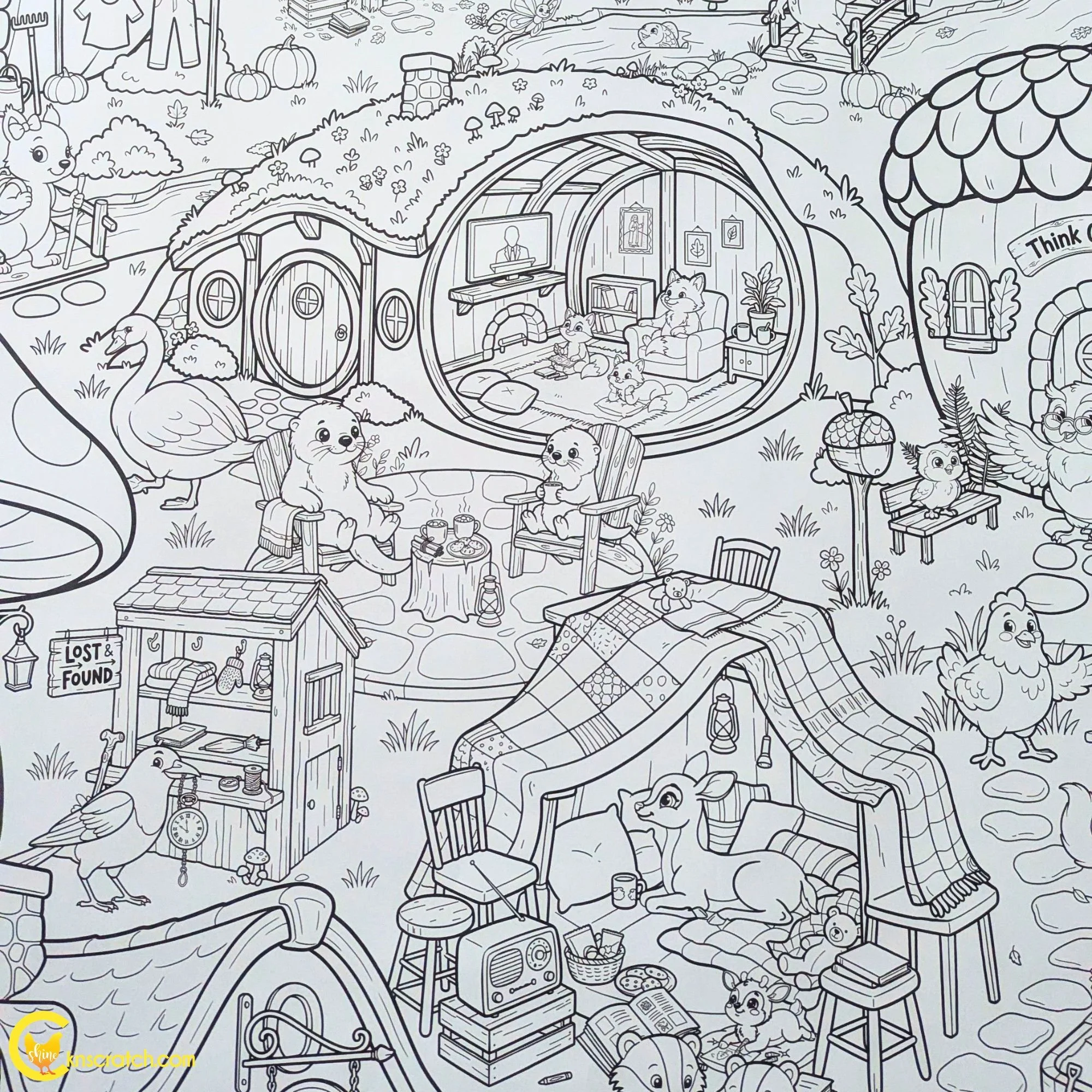 forest animals watching general conference coloring poster.jpg