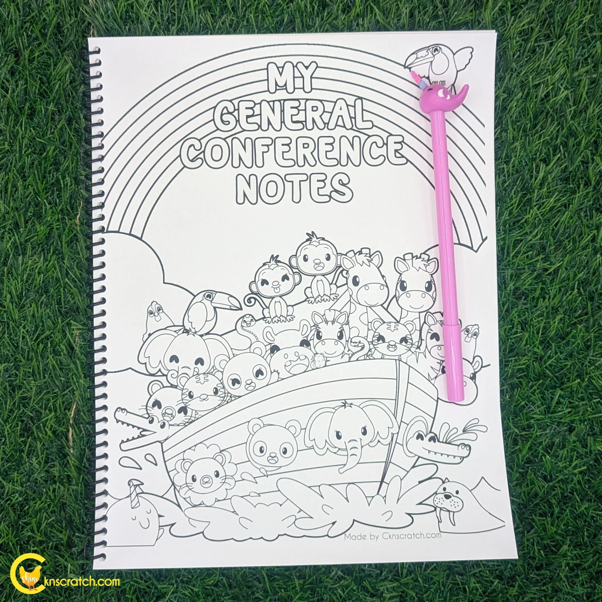 Noah's Ark General Conference Notebook (Ships to You)