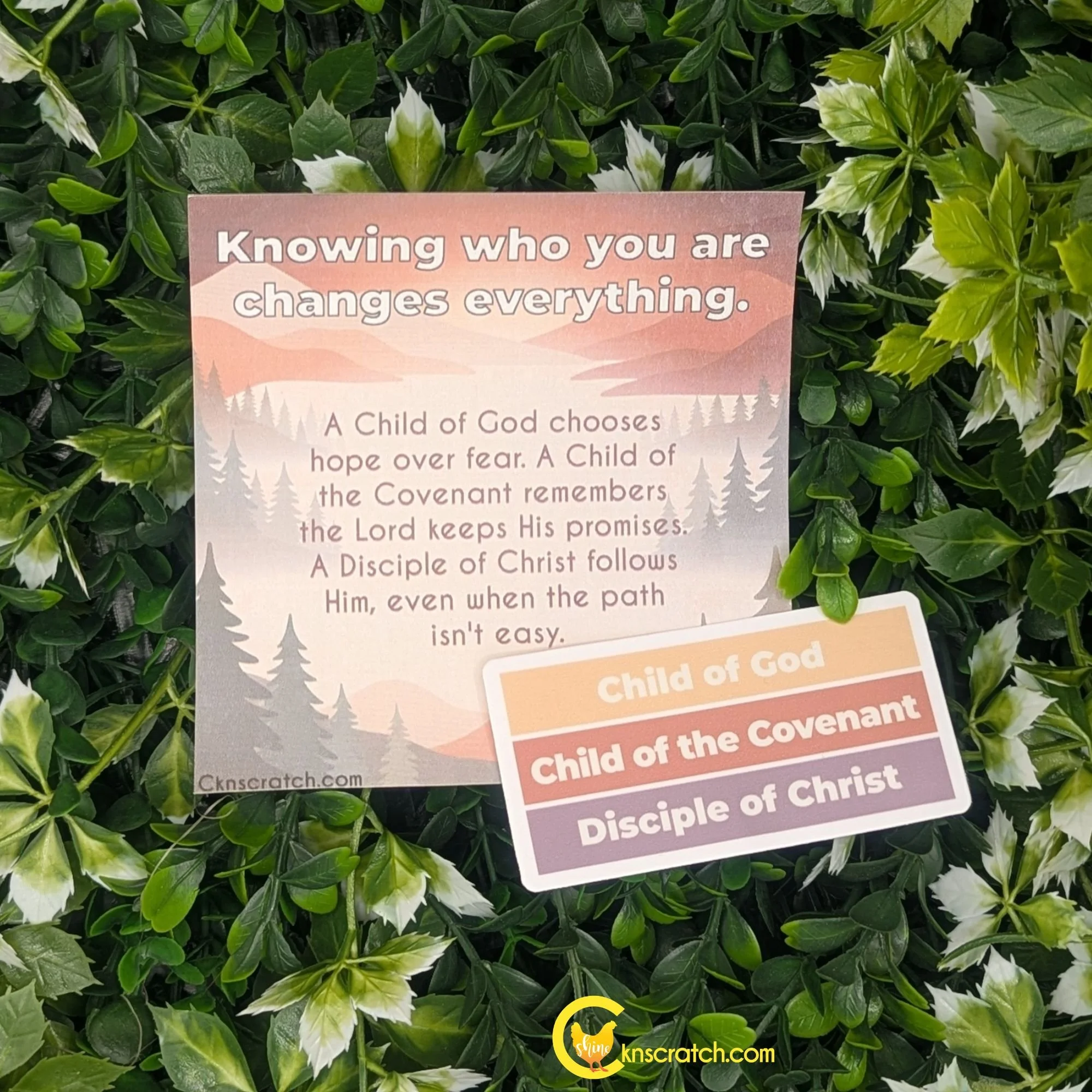Identity Sticker (Ships to You)