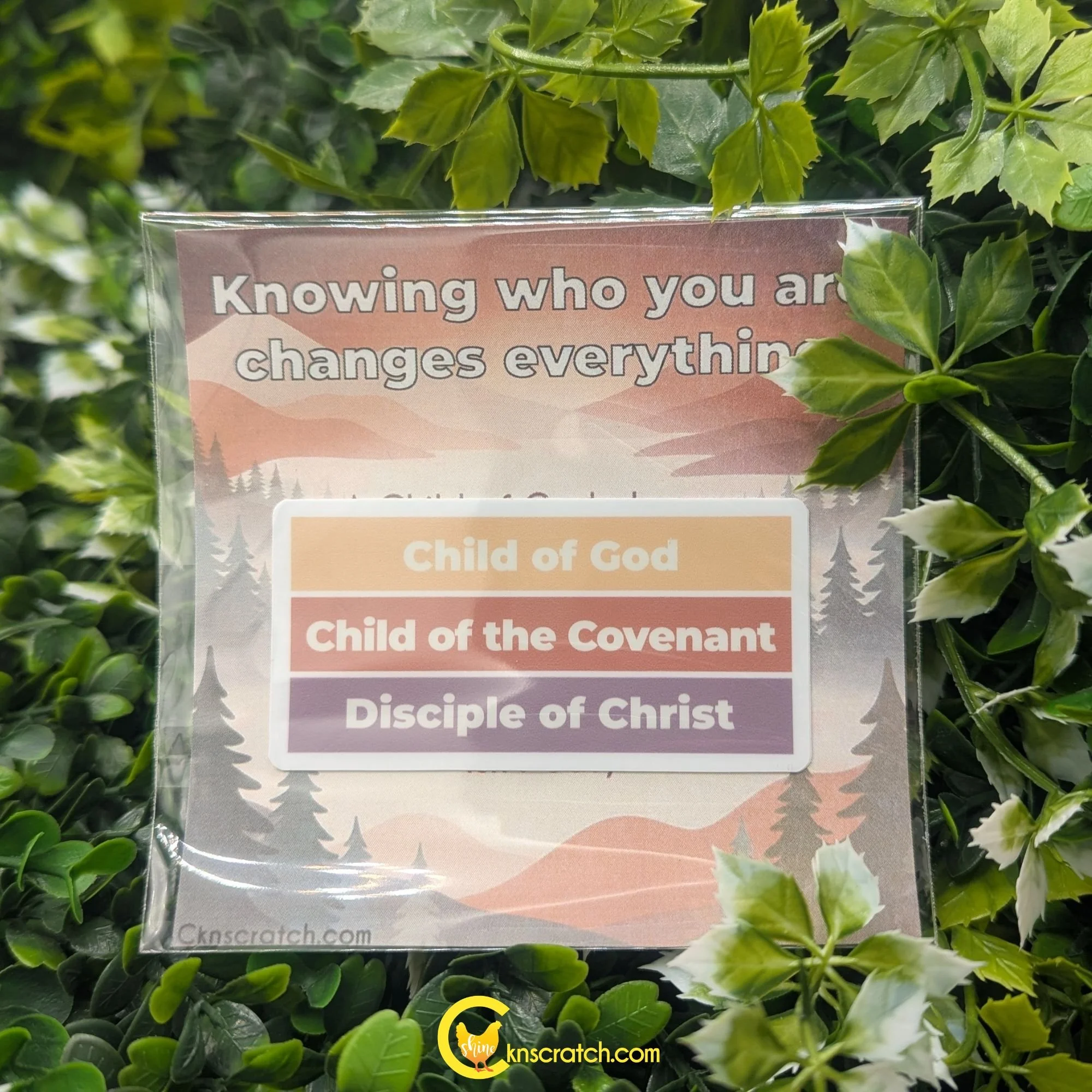 Covenant identity sticker lds ministering gift.jpg