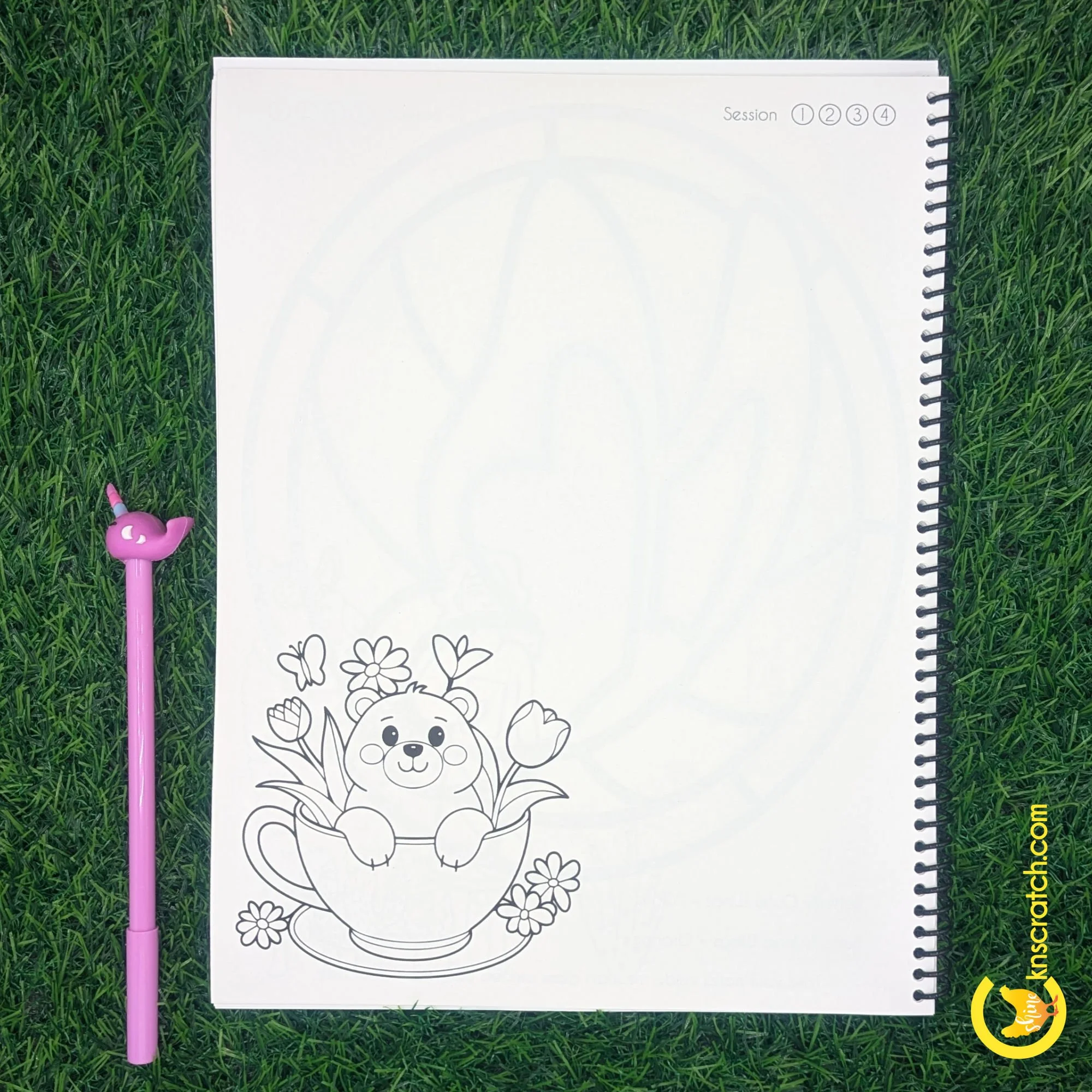 notebook page with something to color noah's ark.jpg