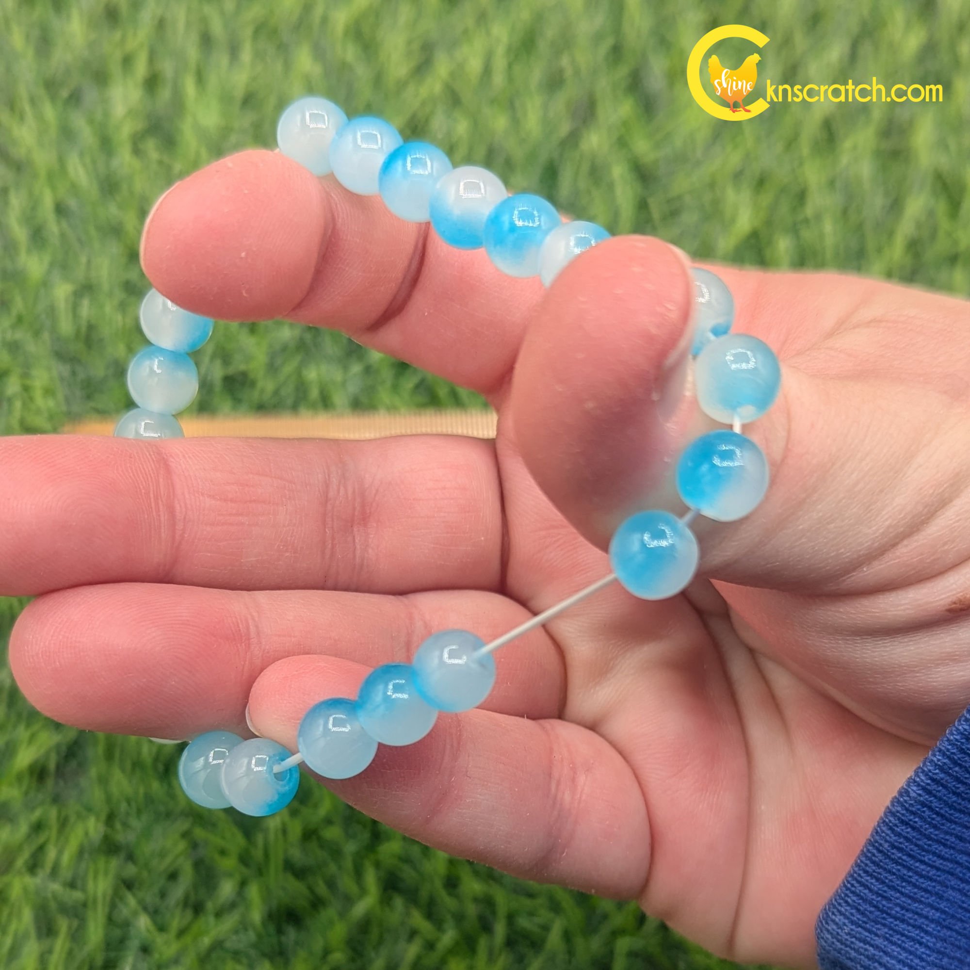 glass bead bracelet Easter gift stretches.jpg