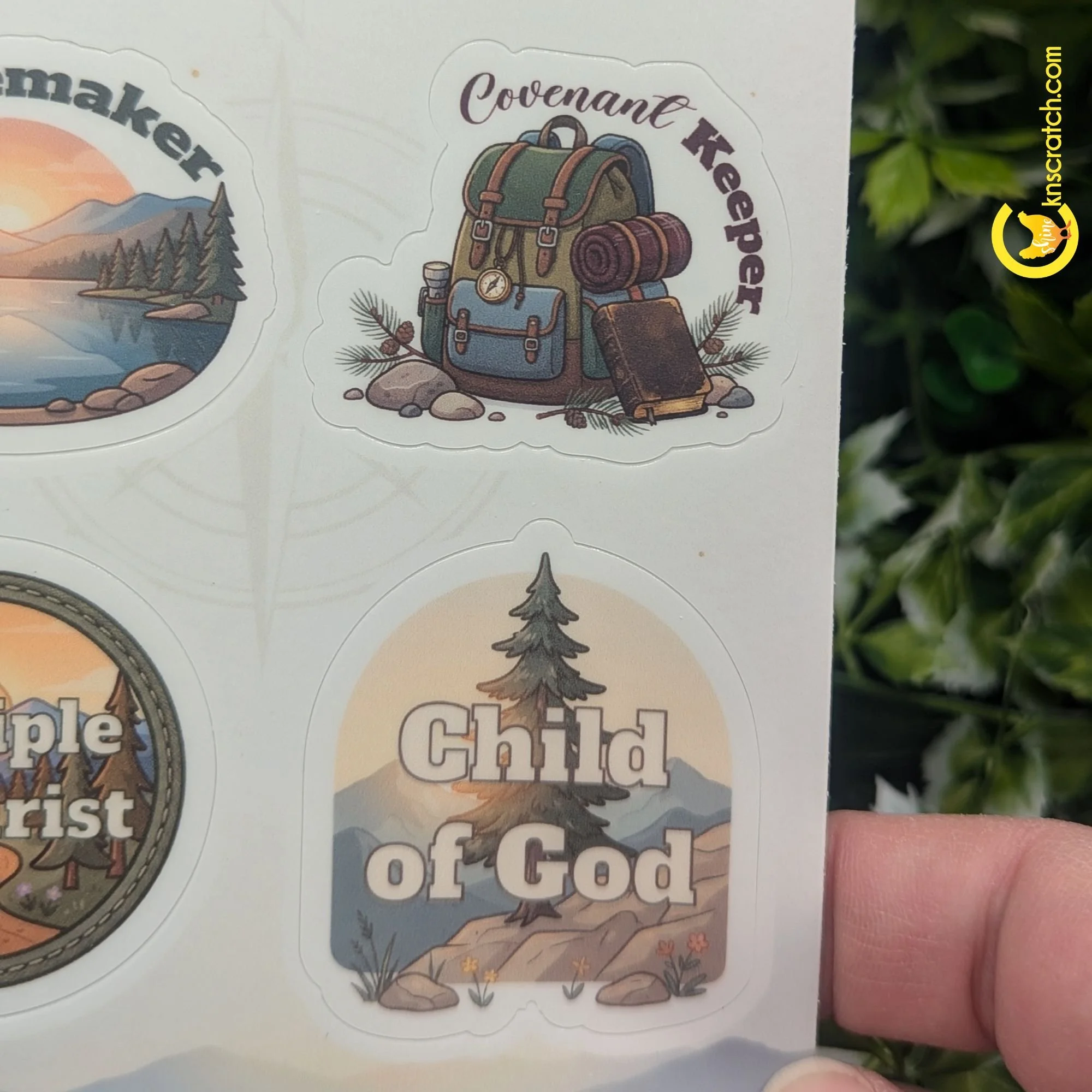 Child of God, covenant keeper stickers.jpg