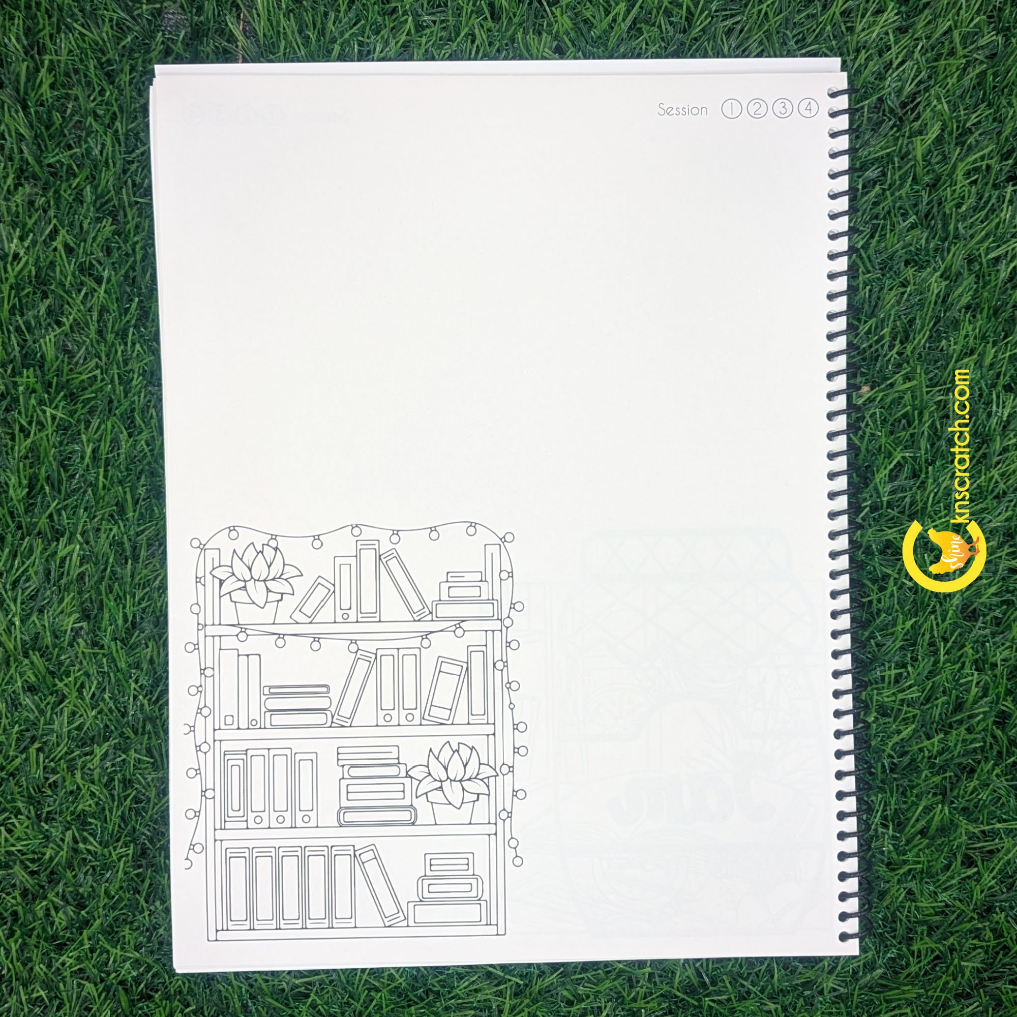 general conference note page with bookshelef to color.jpg