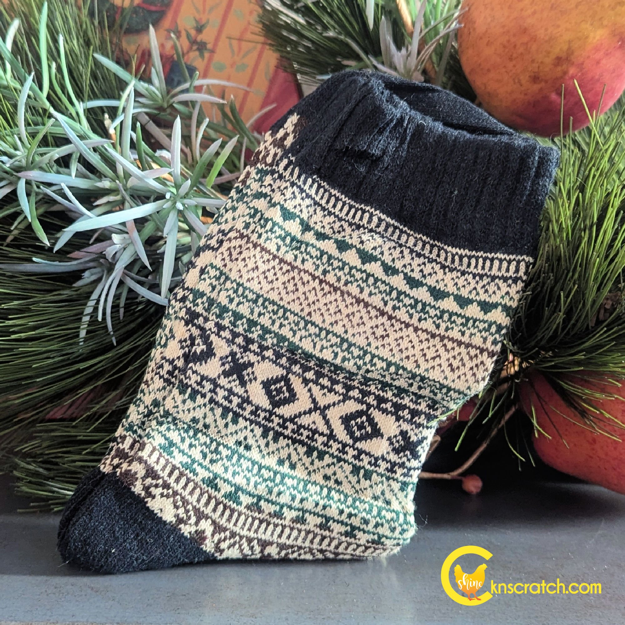 cozy cabin sock black for ministering.jpg