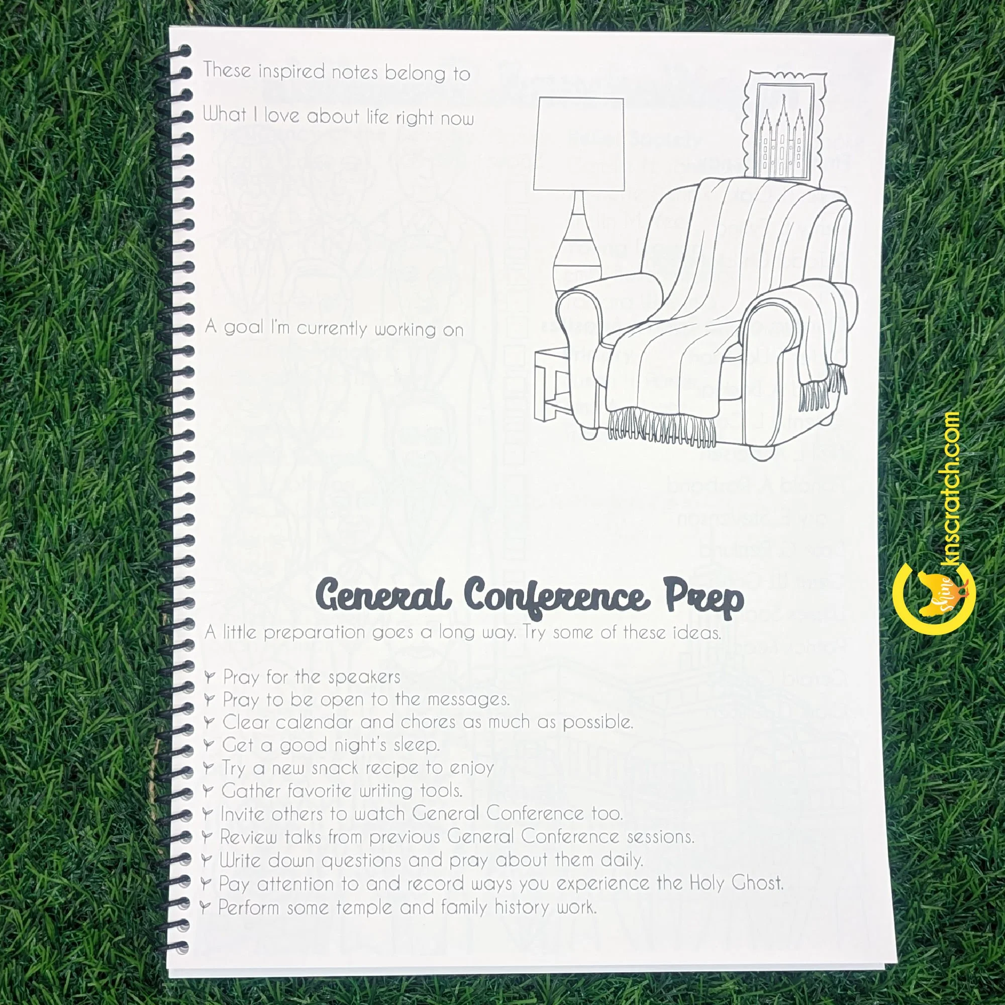 intro page for teen lds general conference notebook.jpg