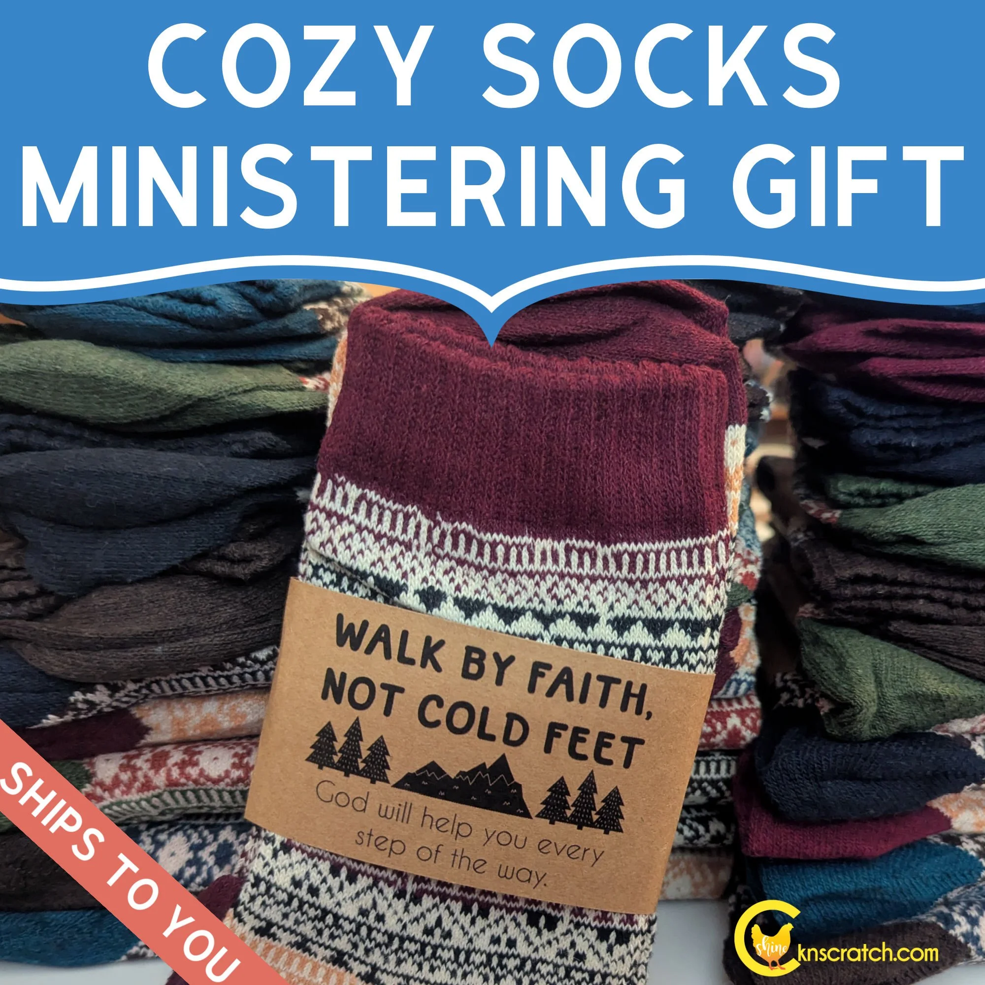 Cozy Socks Ministering Gift (Ships to You)