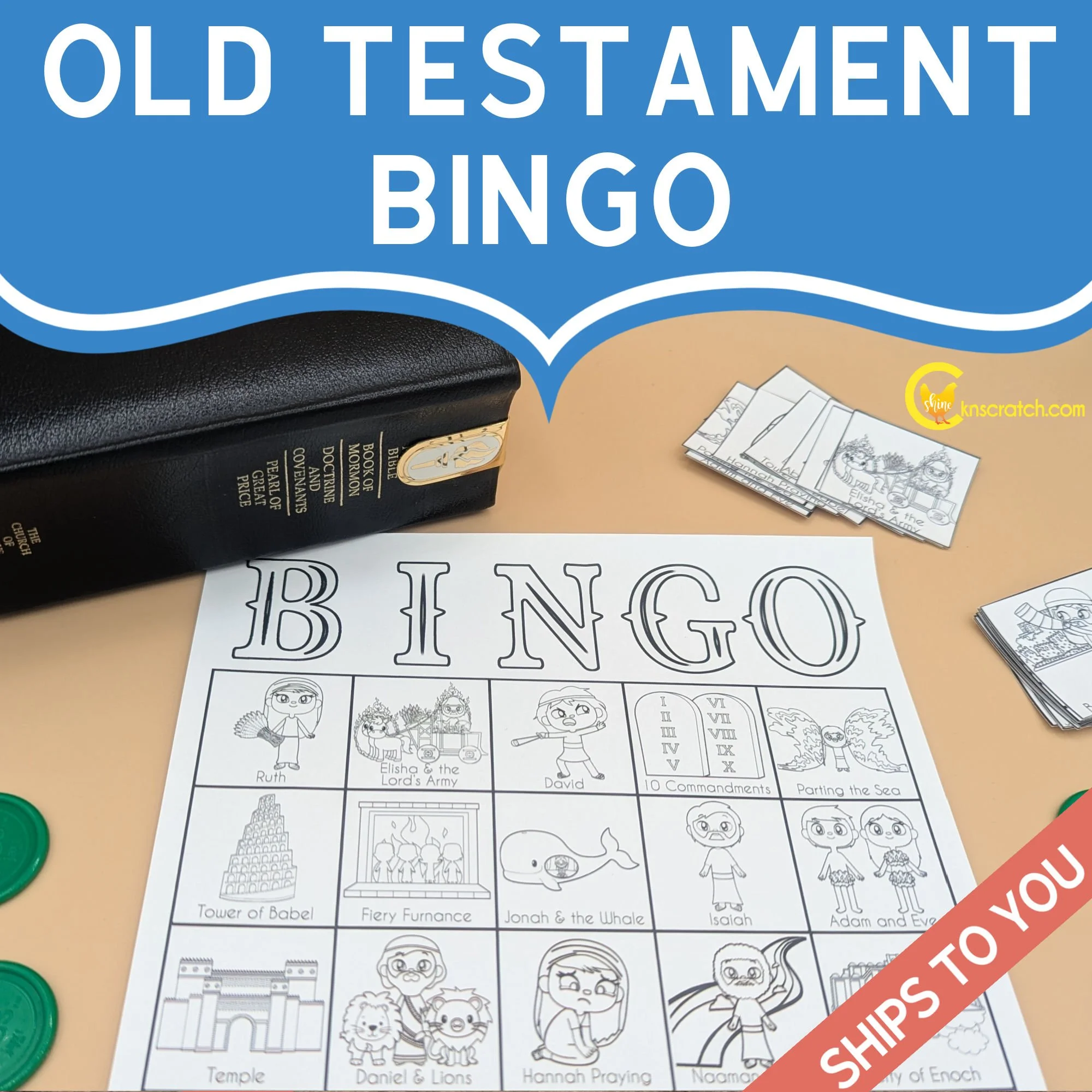 Old Testament Bingo (Ships to You)