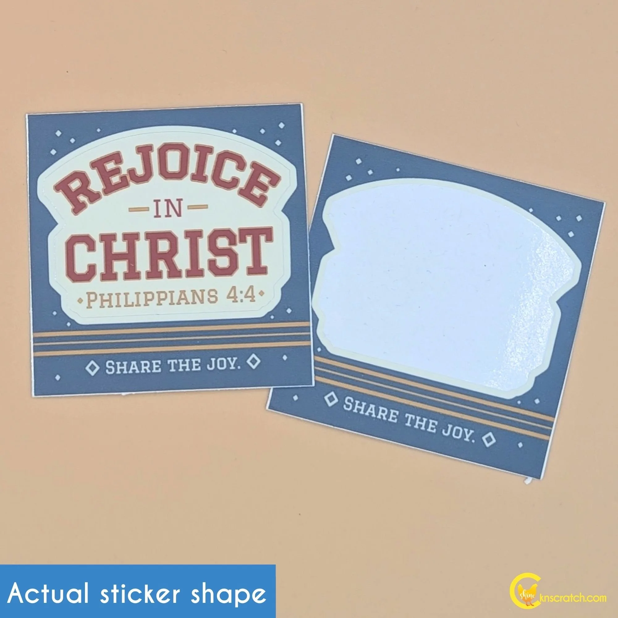 Cut out of rejoice in Christ sticker lds.jpg