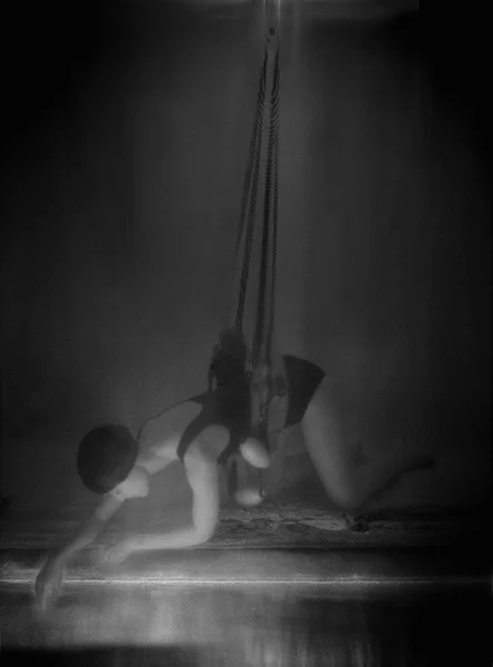 Flotation Devices Series, 2.9, 2002-4 B/W Photo-based digital output on archival media, 40 x 53 inches