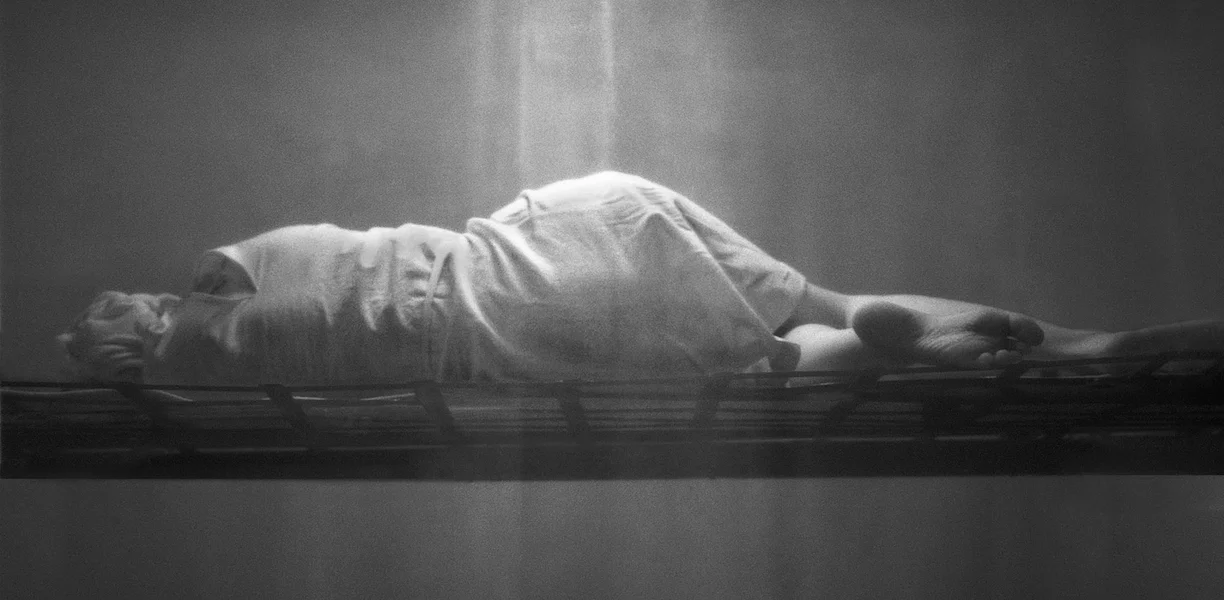 Sure Sign Series, 1 Triptych, #1, 2005-6 B/W Photo-based digital output on archival media, 26 x 54 inches