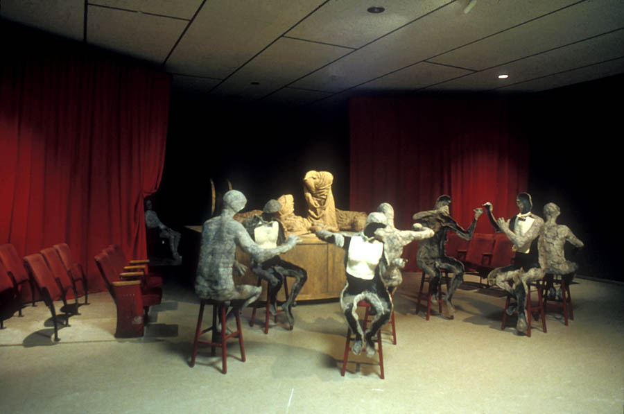 SMALL POTATOES, Installation View, 1988 Mixed Media, Dimensions Variable