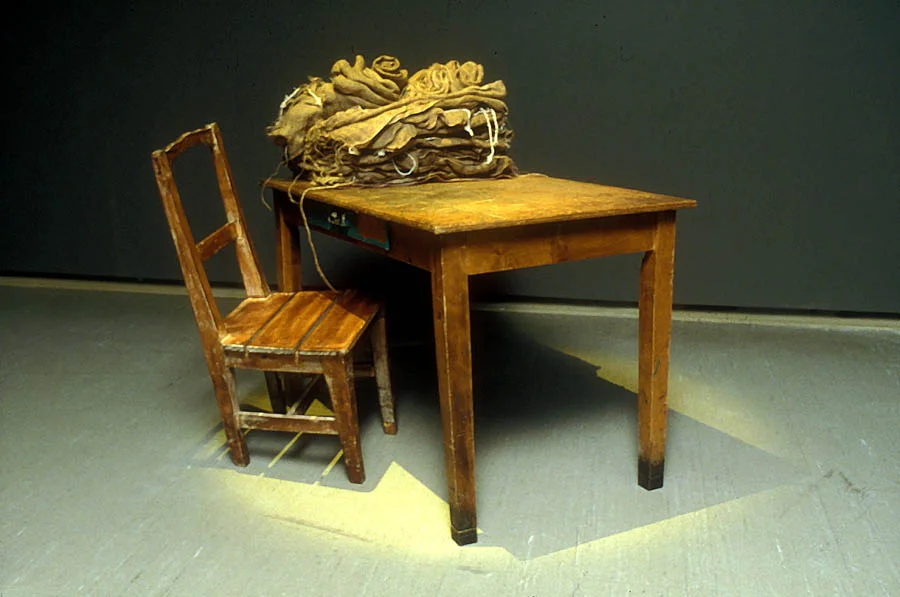 SMALL POTATOES, Installation View, 1988 Mixed Media, Dimensions Variable